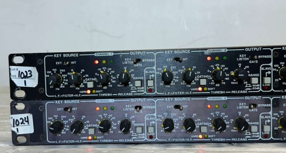 Drawmer Quad Gate DS404 Quad Noise Gate #1023/24 (One)(TRUEHEARTSOUND)