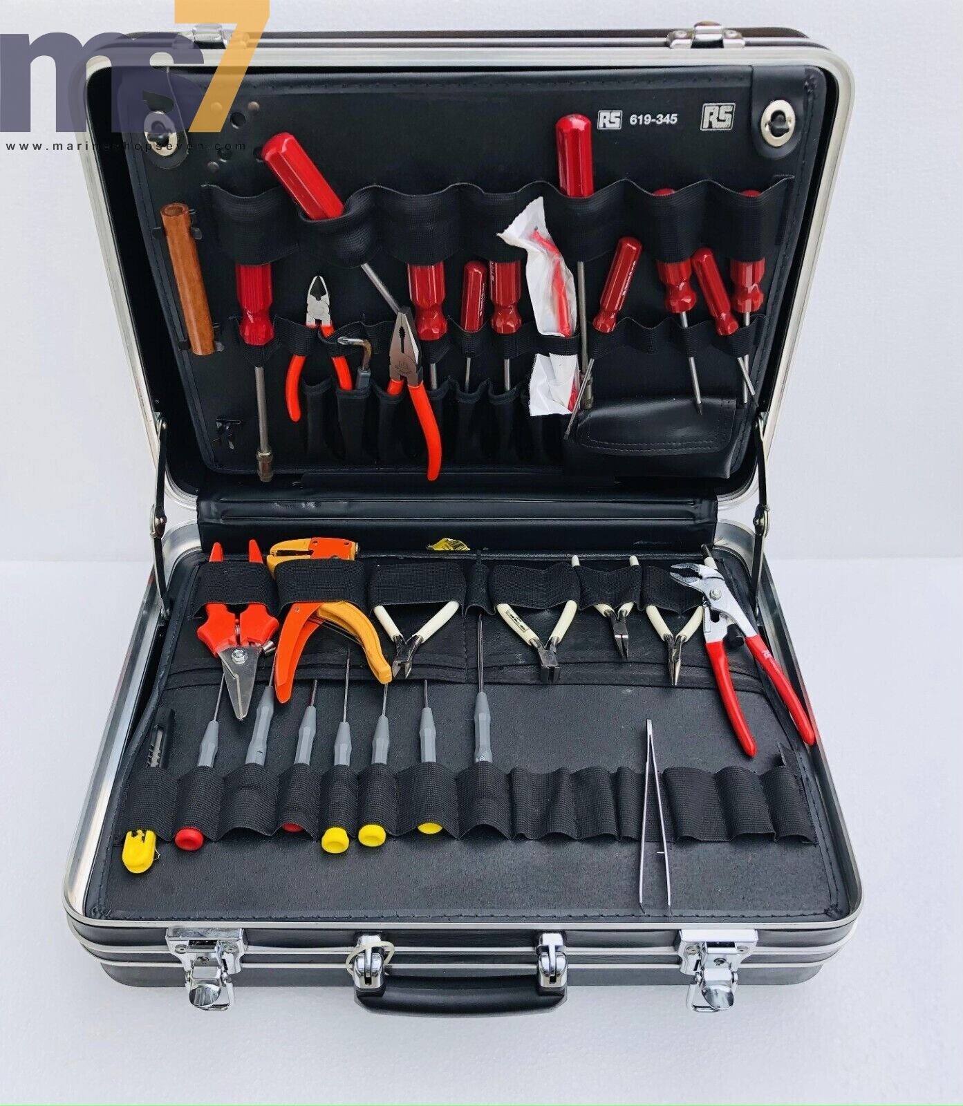 RS COMPONENTS ELECTRO-MECHANICAL TOOL KIT WITH ACCESSORIES AS SHOWN -NEW #2