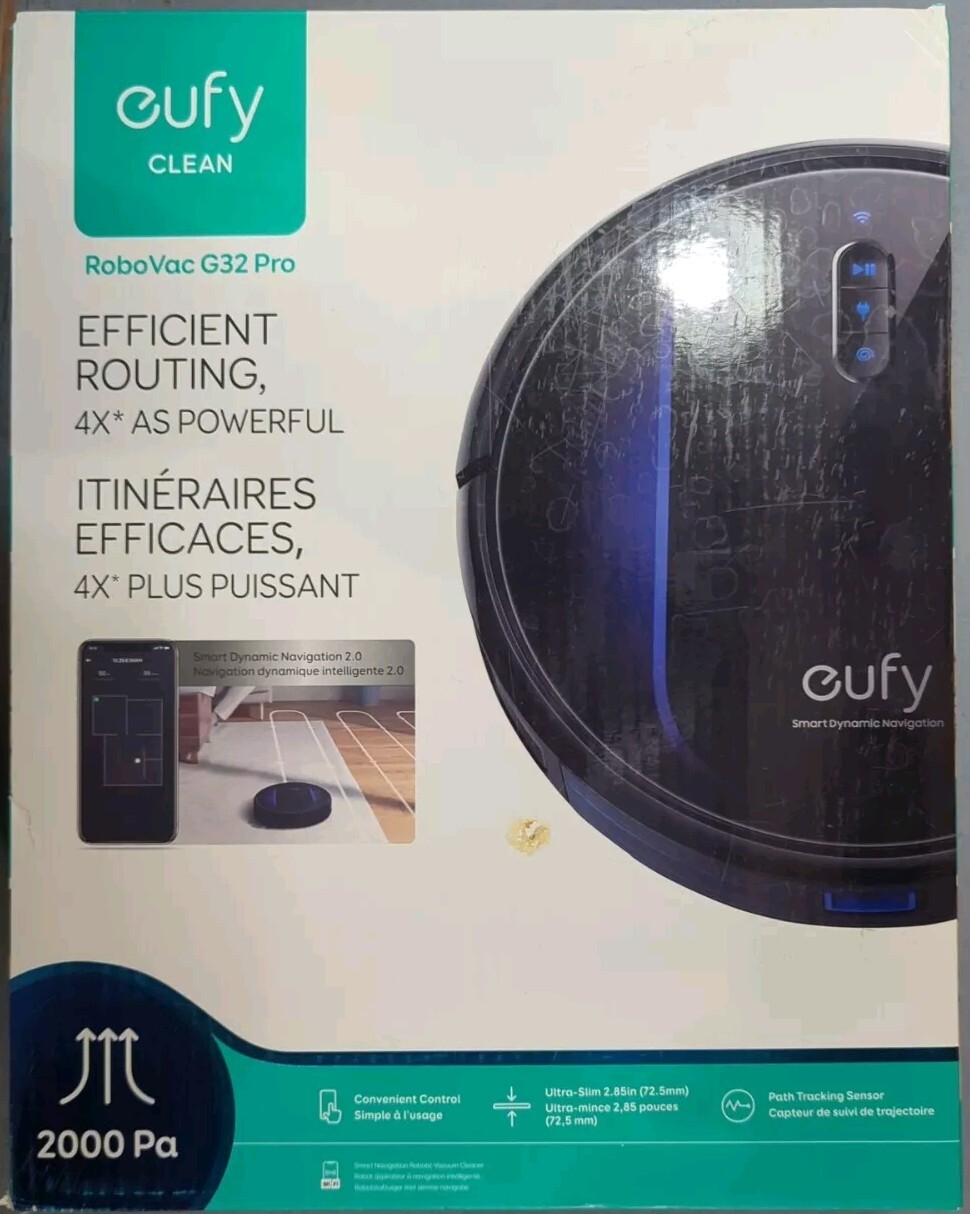 Eufy Clean by Anker RoboVac G32 Pro Robot Vacuum with Home Mapping + New