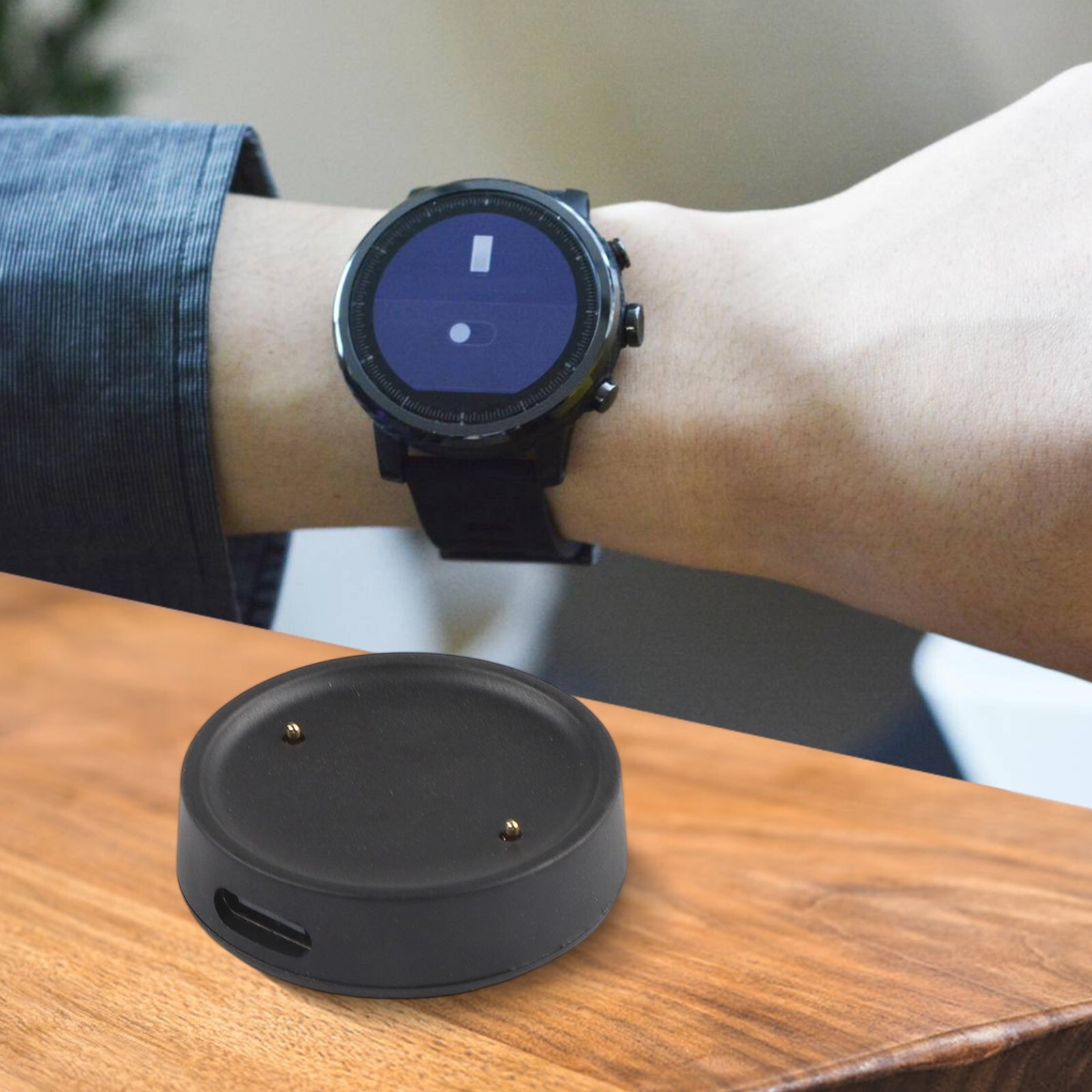 Portable and Efficient Charging Dock for Amazfit Active 2 Smartwatches