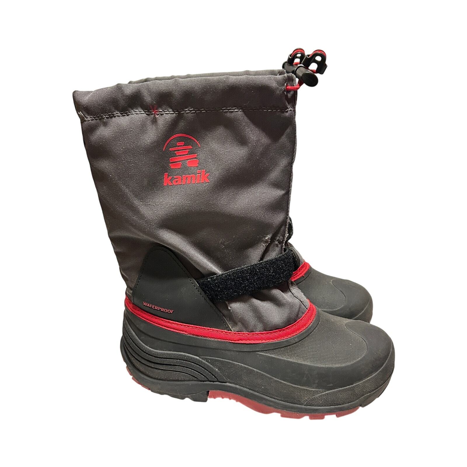 Kamik  Waterbug Kids Insulated Waterproof Boots Size 6