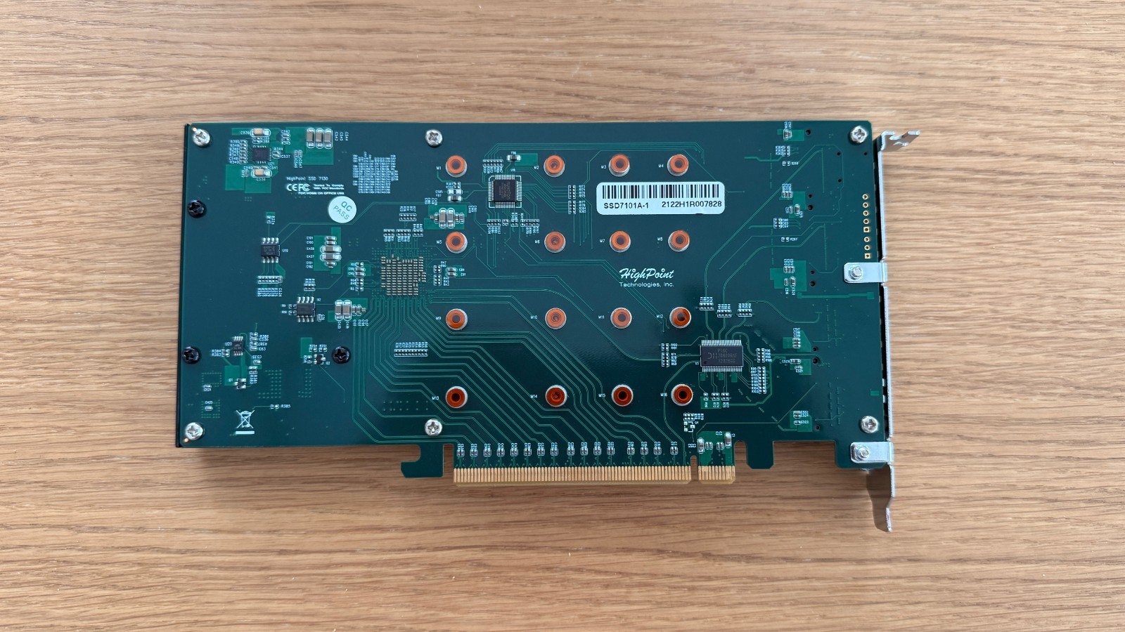 Blazing HIGHPOINT SSD7101A-1 RAID for 4 M2 NVMe's ≤28,000 MBps READ ALL BELOW