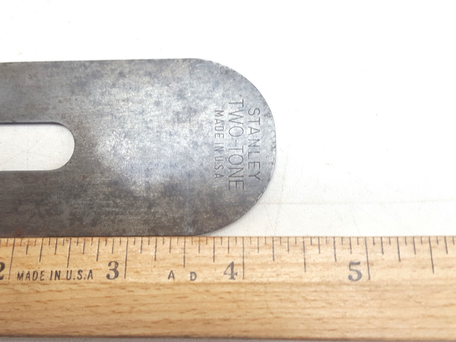 5973 Stanley Two Tone Block Plane; Iron