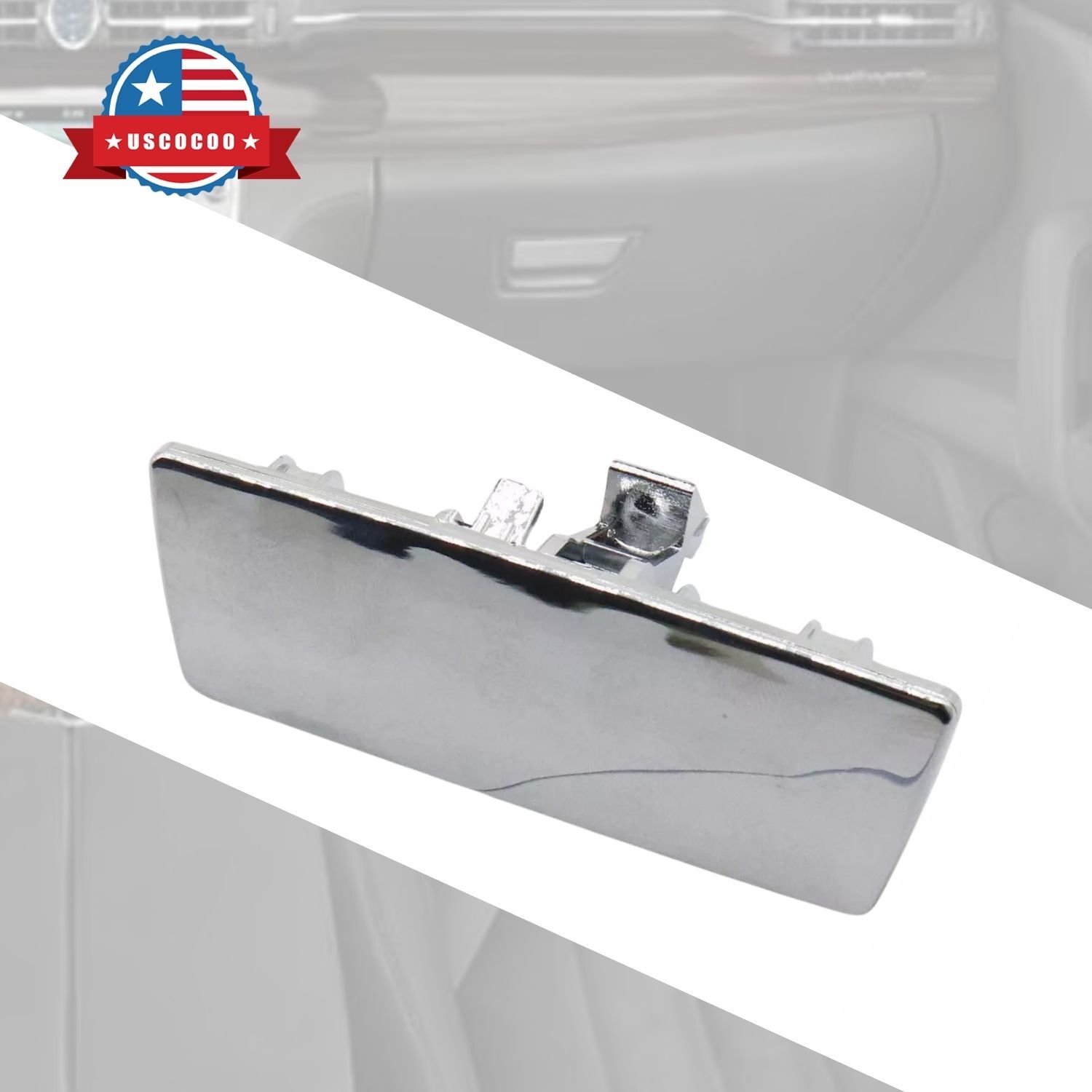 Glove Box Drawer Handle Chrome For 673005417 Maserati Quattroporte Ghibli 14-21