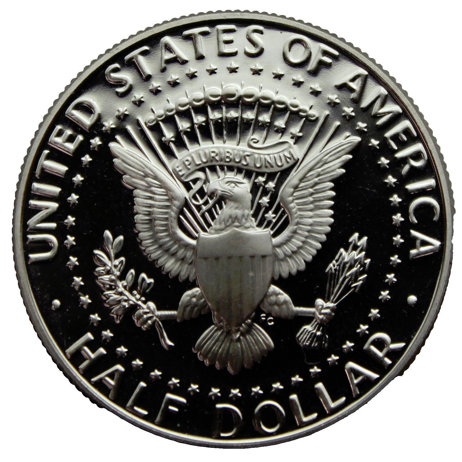 2002-S Proof Kennedy Half Dollar
