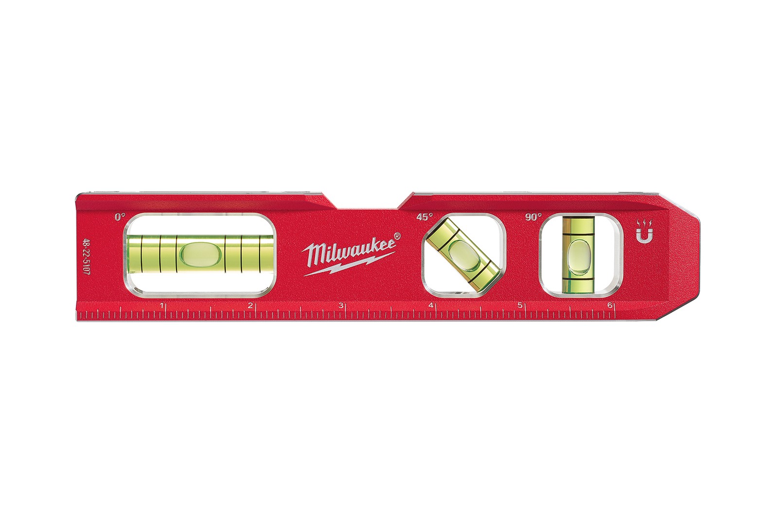 Milwaukee Tool 48-22-5107E 7 In Billet Torpedo Level