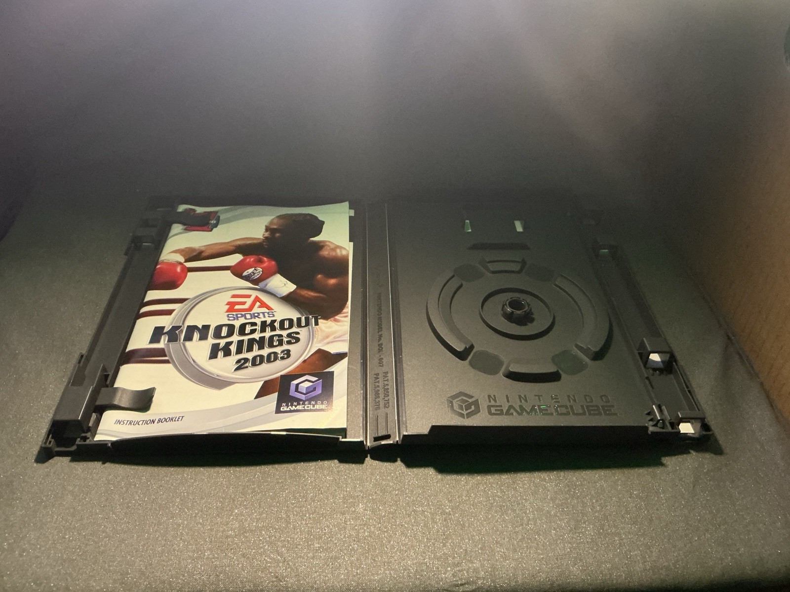 Knockout Kings 2003 Nintendo GameCube Authentic ~case & manual ~J1058