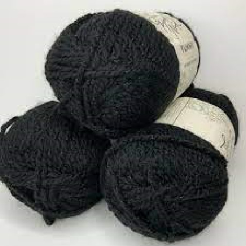 The Hook Nook YUMMY  YARN - LITTLE BLACK DRESS -  3 SKIENS ONE PRICE