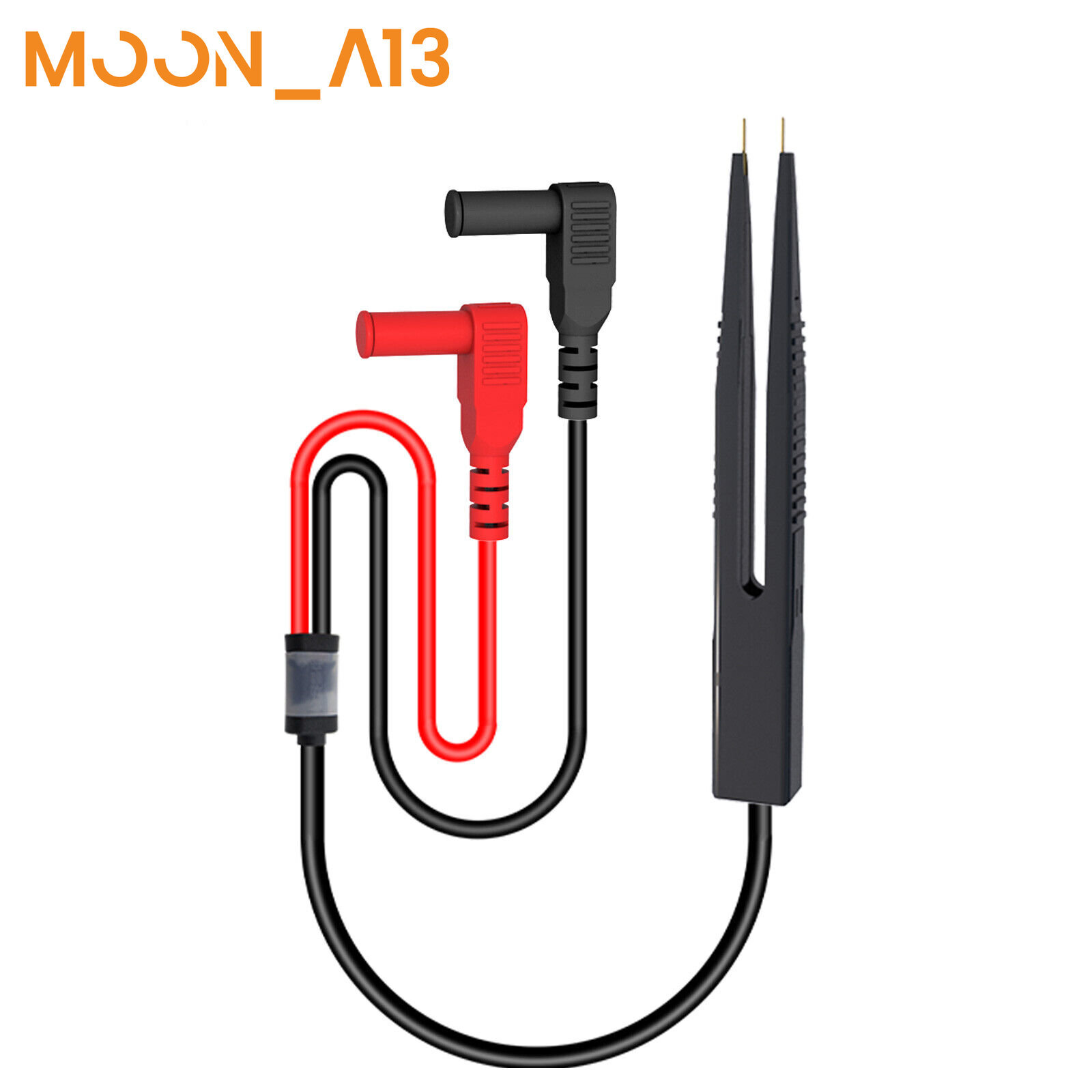 Test Tweezer SMD IC Test Lead Clip for Multimeter Electrical Testing