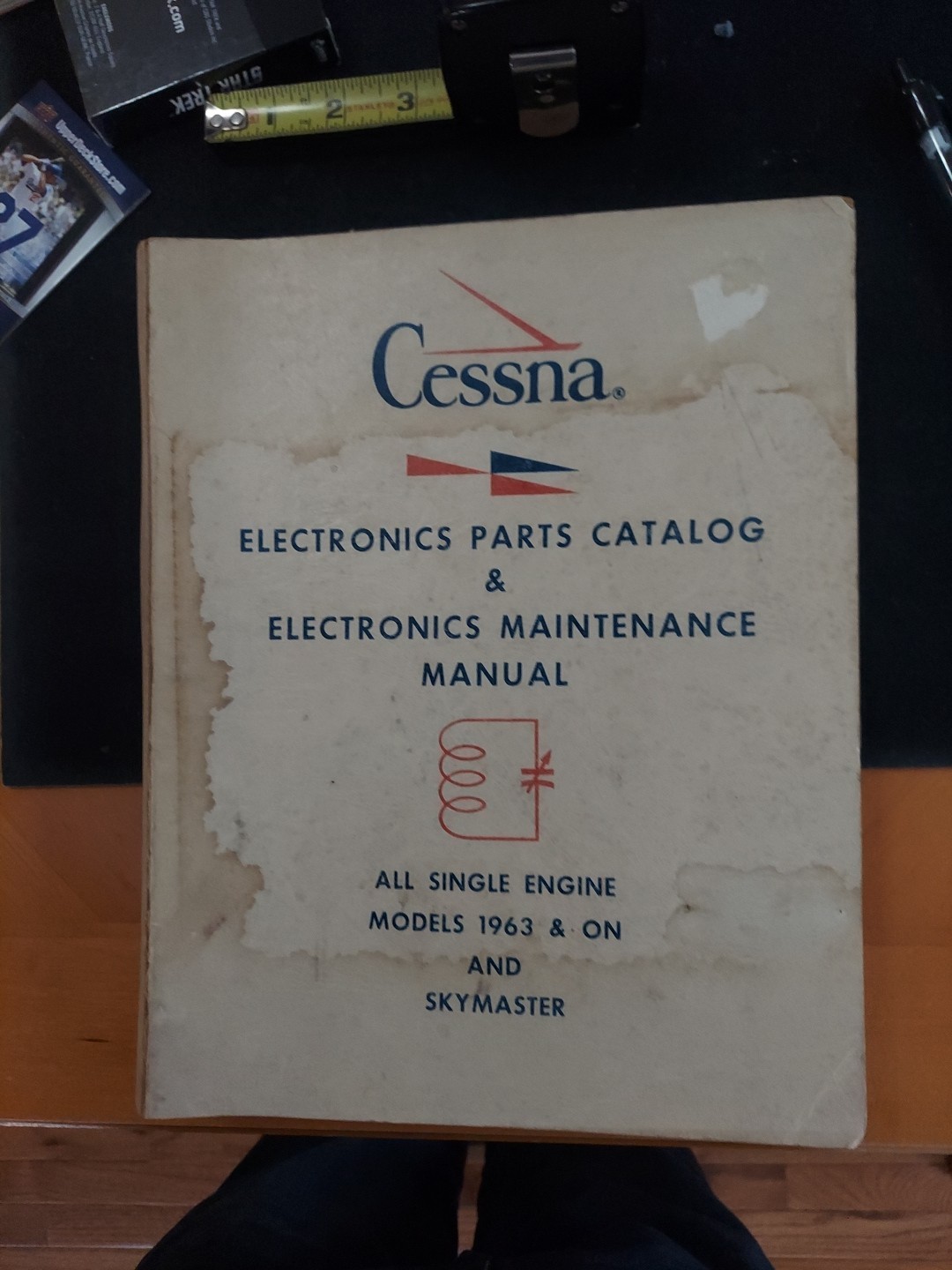 Cessna Electronics Parts Catalog And Maintenance Manual All Single Engine1963 On
