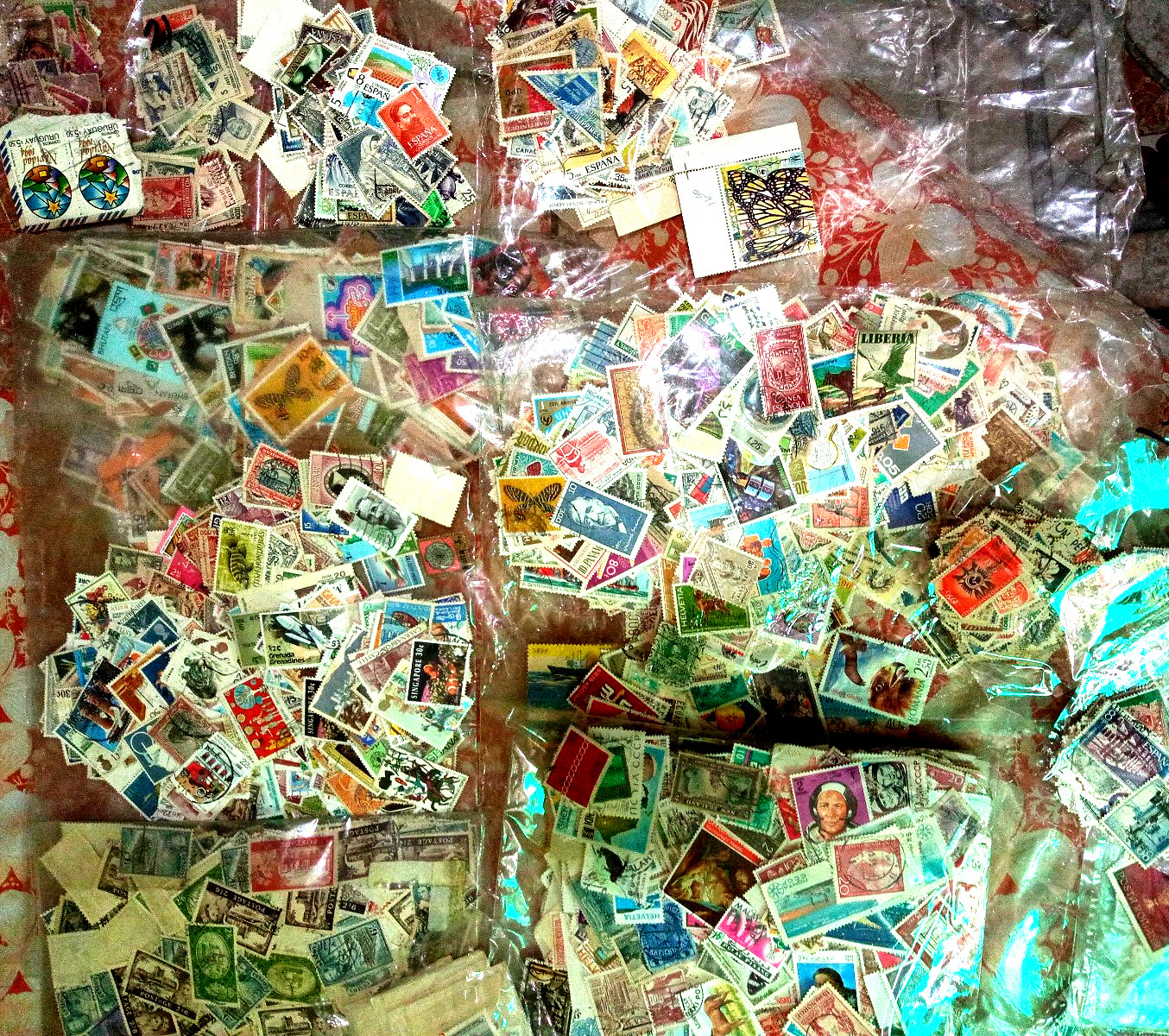 WORLDWIDE QUALITY MINT USED STAMPS 1000 DIFFERENT  STAMPS