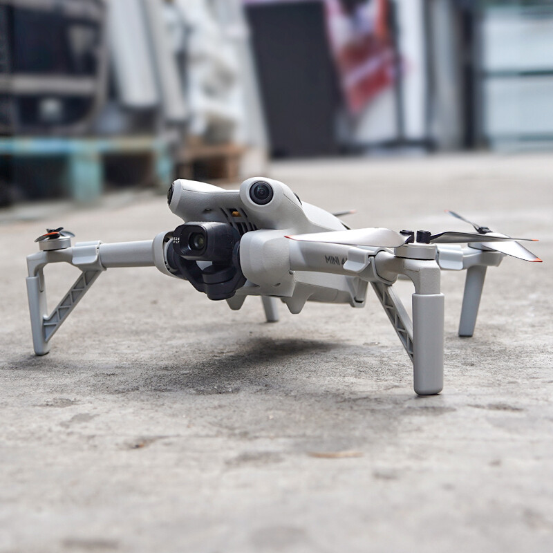 For DJI MINI 4 PRO Drone ABS Heighten Tripod Landing Gear Protector Accessories