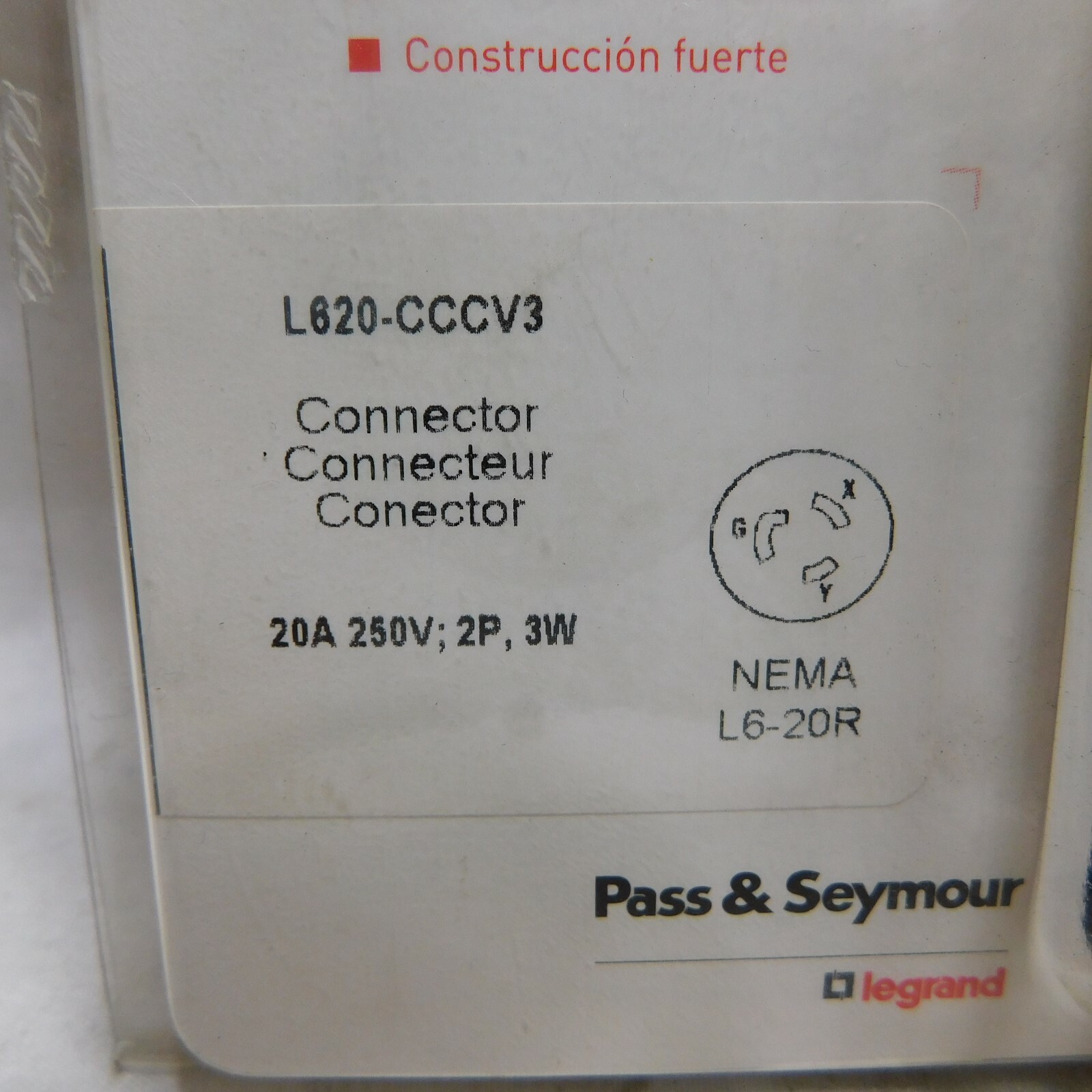 Pass & Seymour Turnlok Locking Device L620-CCCV3