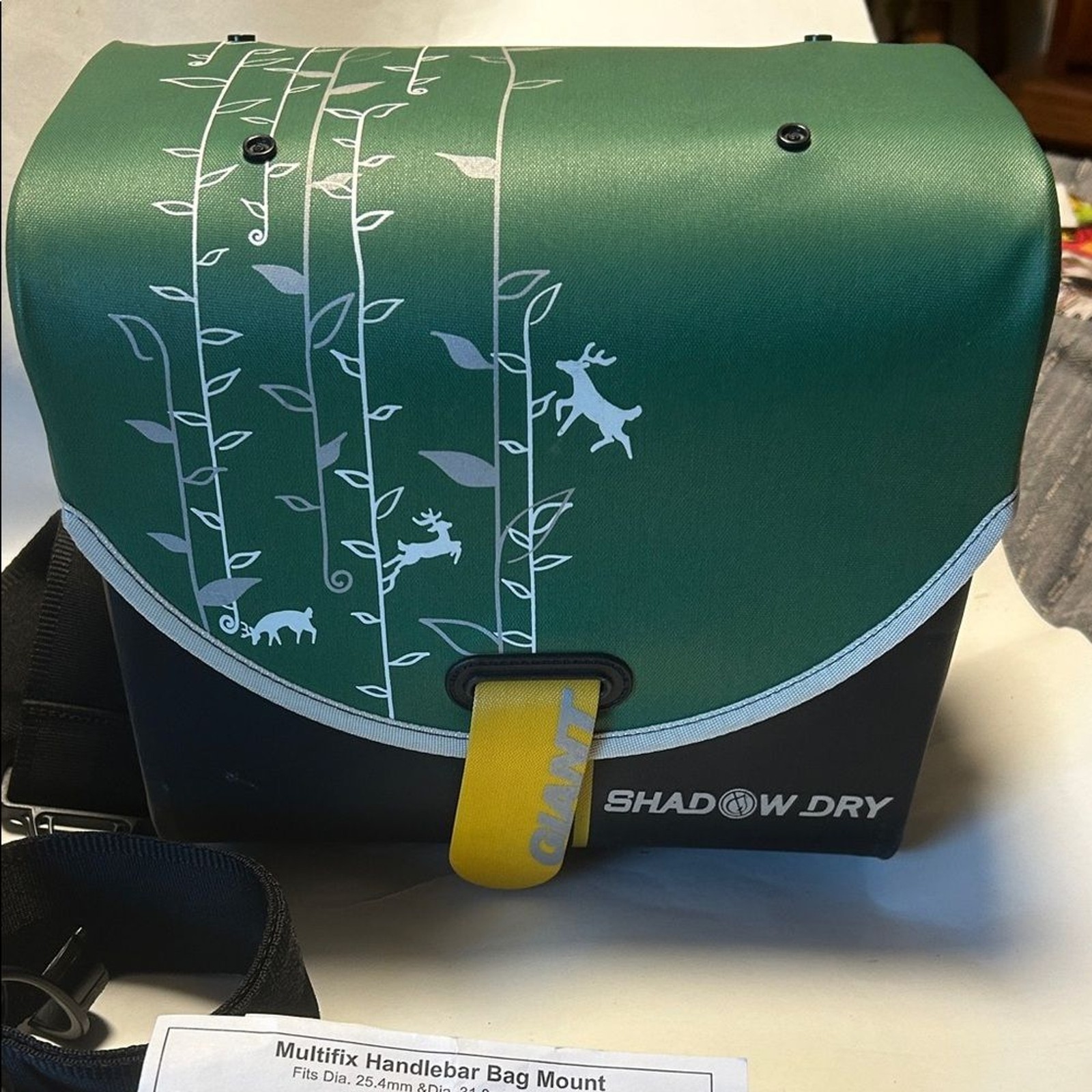 Giant Shadow Dry Green Earth Waterproof Technology Handlebar Bag