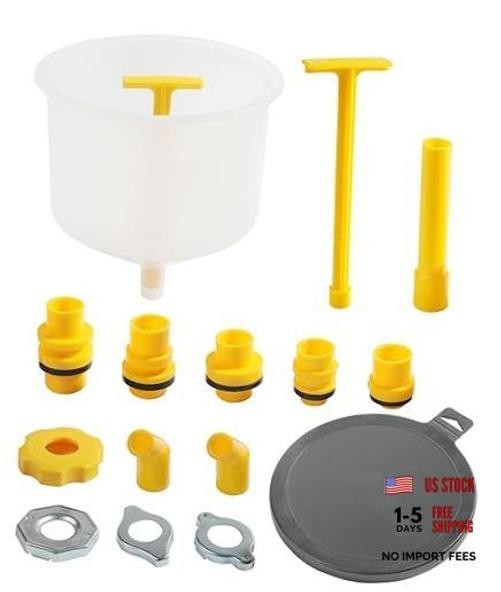 RACOONA Coolant Funnel Radiator Flush Kit - No Spill Car Accessories