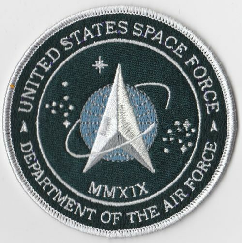 UNITED STATES SPACE FORCE - 3.5" PATCH -  USSF  *** SHIPPING IS $1.00