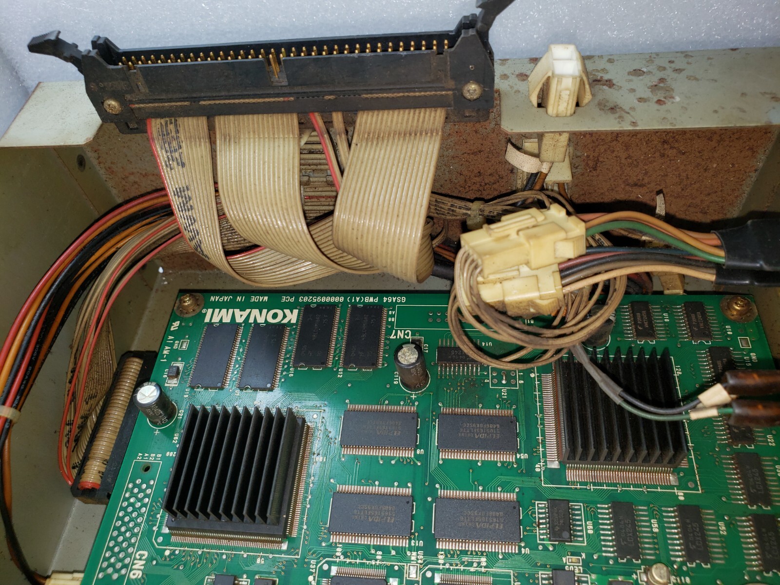 KONAMI Arcade Main Board GSA64 PWB (AI) for Replacement Arcade Game