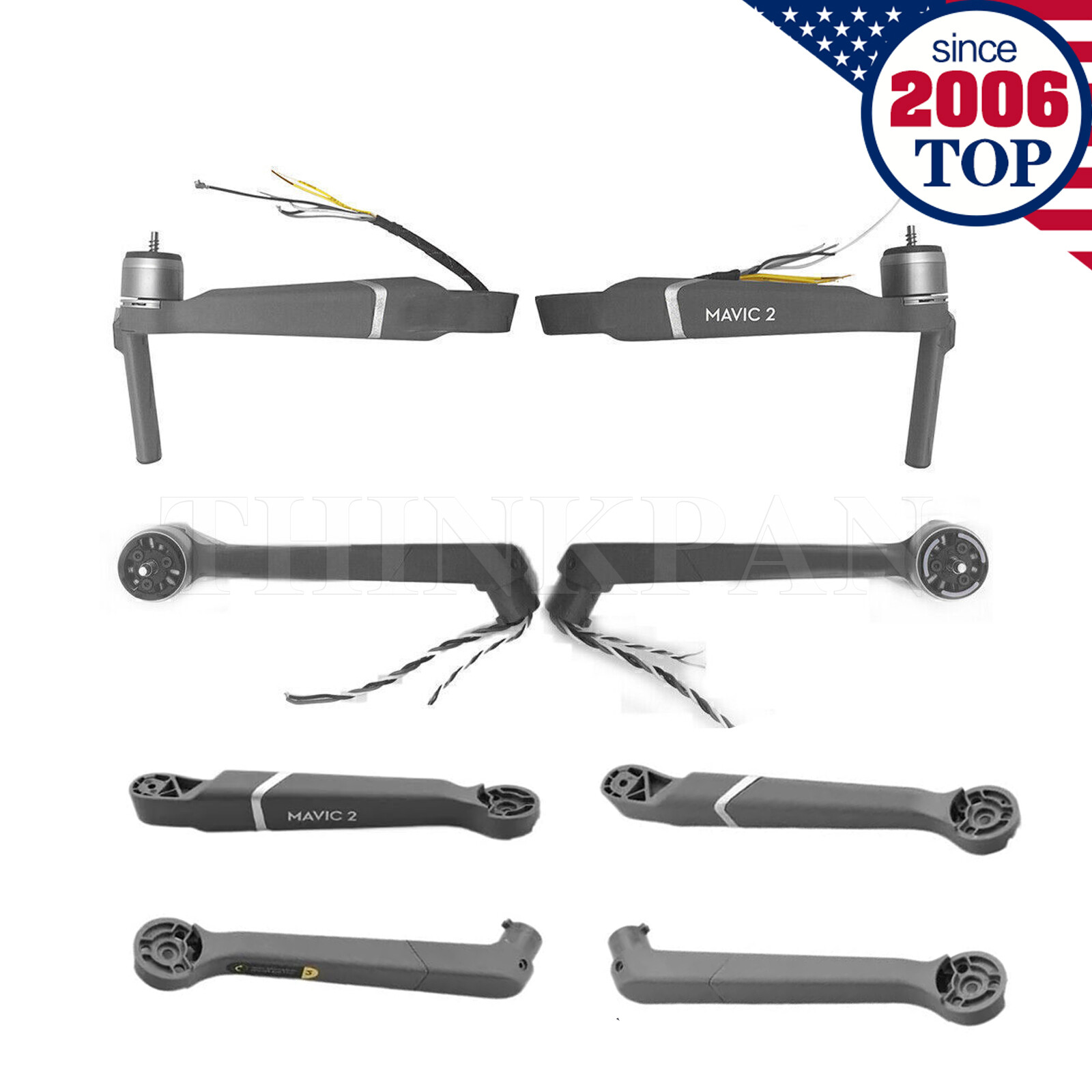 New Original Motor Arm Replacement Accessories for DJI Mavic 2 Pro/Zoom Drone