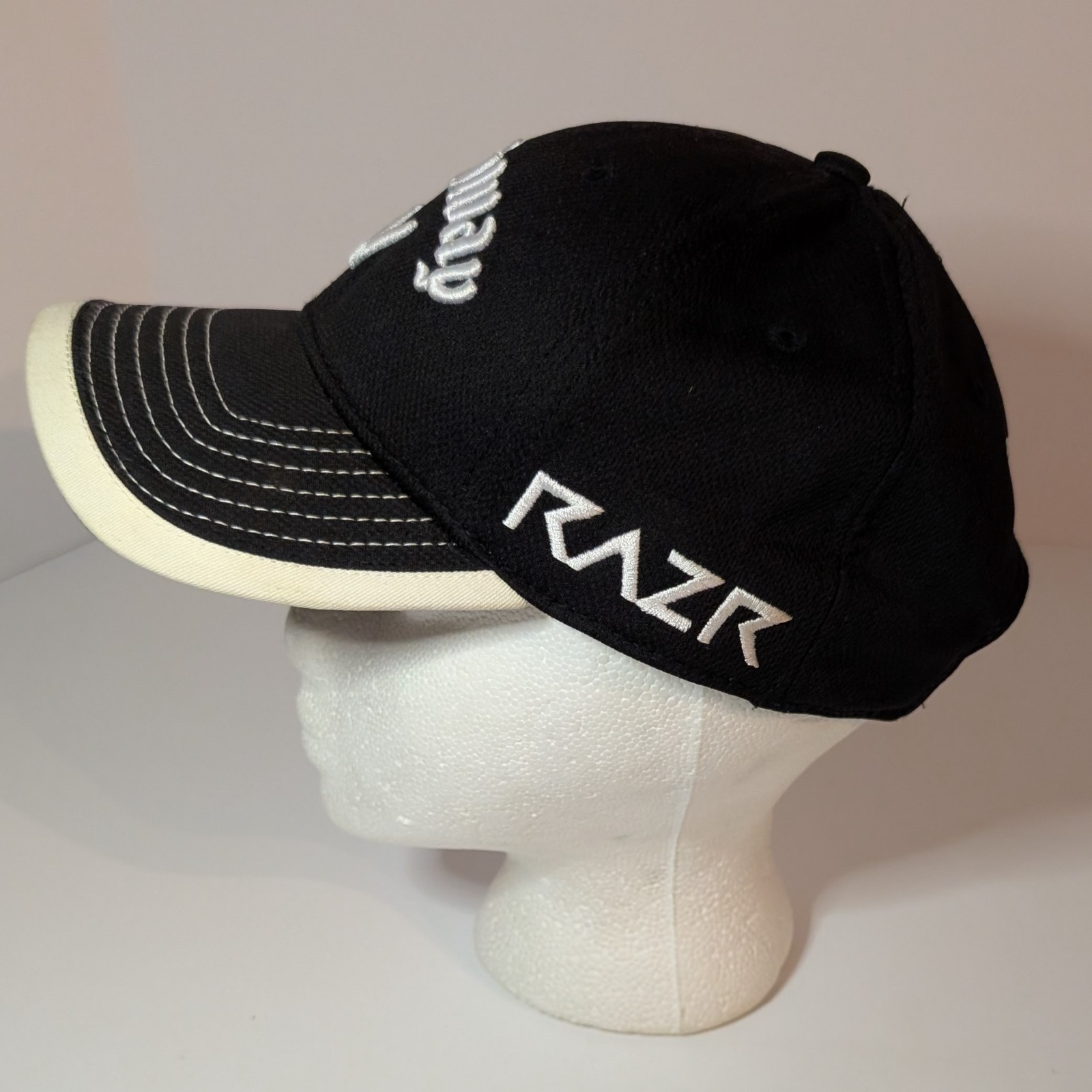 Callaway Razr Diablo Octane Golf Hat, Cap Black Adjustable Embroidered Strapback
