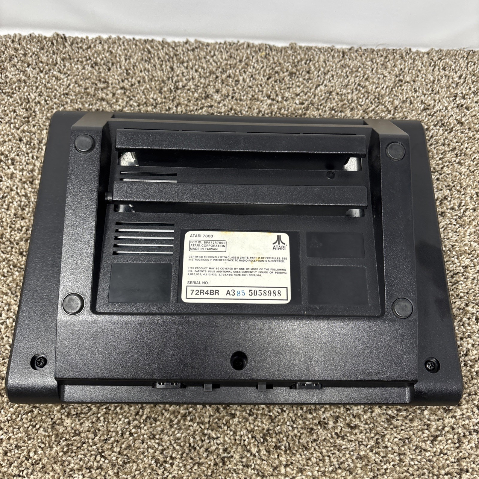 Atari 7800 Video Game Console With Controller Game TESTED New Power Supply