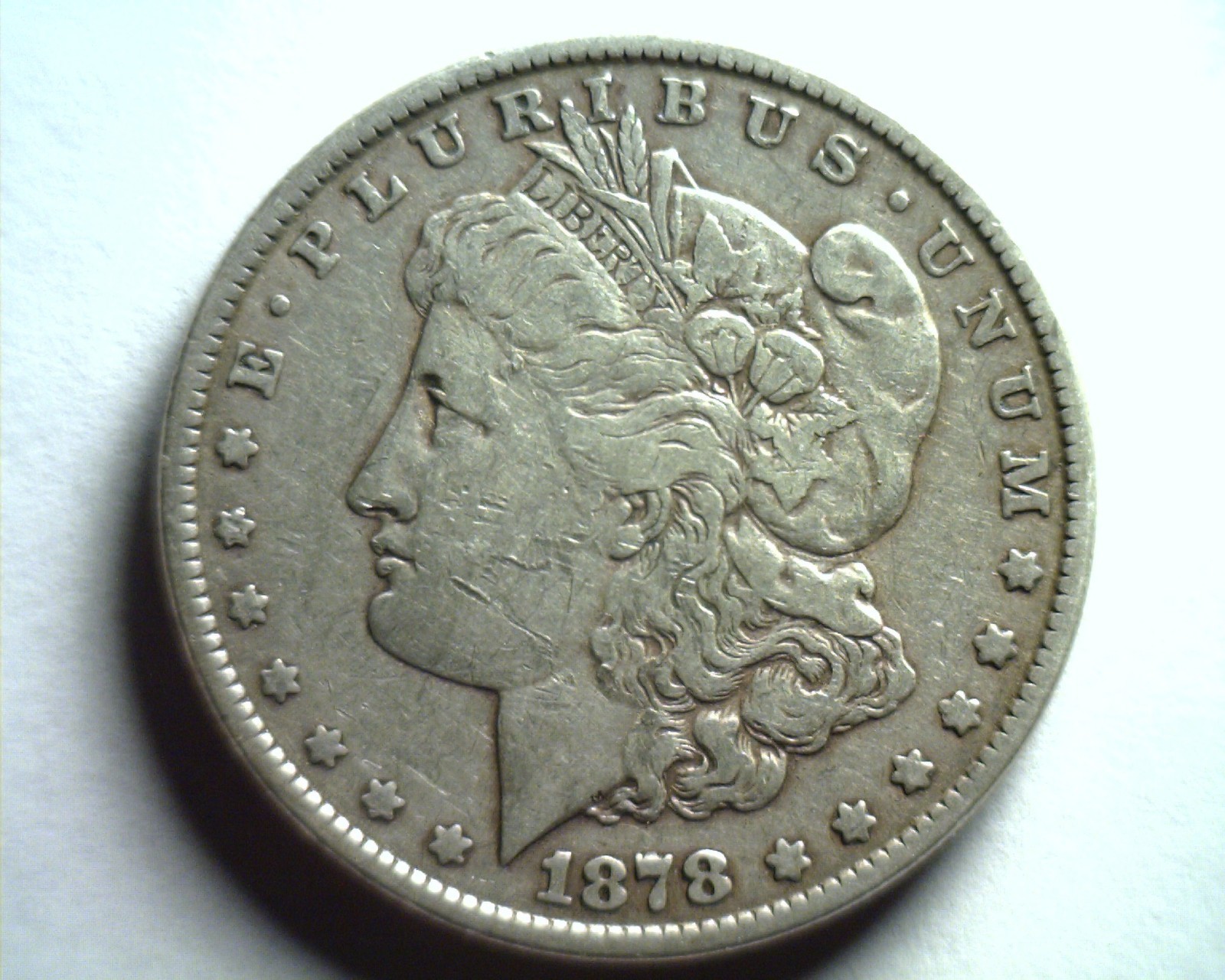 1878 REVERSE 1879 MORGAN DOLLAR VERY FINE / EXTRA FINE VF/XF NICE ORIGINAL VF/EF