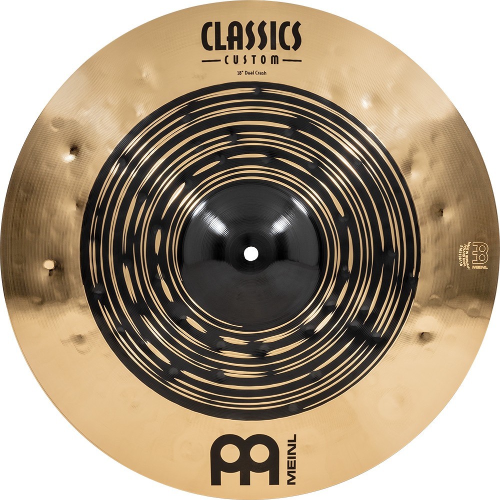 Meinl Classics Custom Dual 18" Crash Cymbal/New-Warranty/Model # CC18DUC