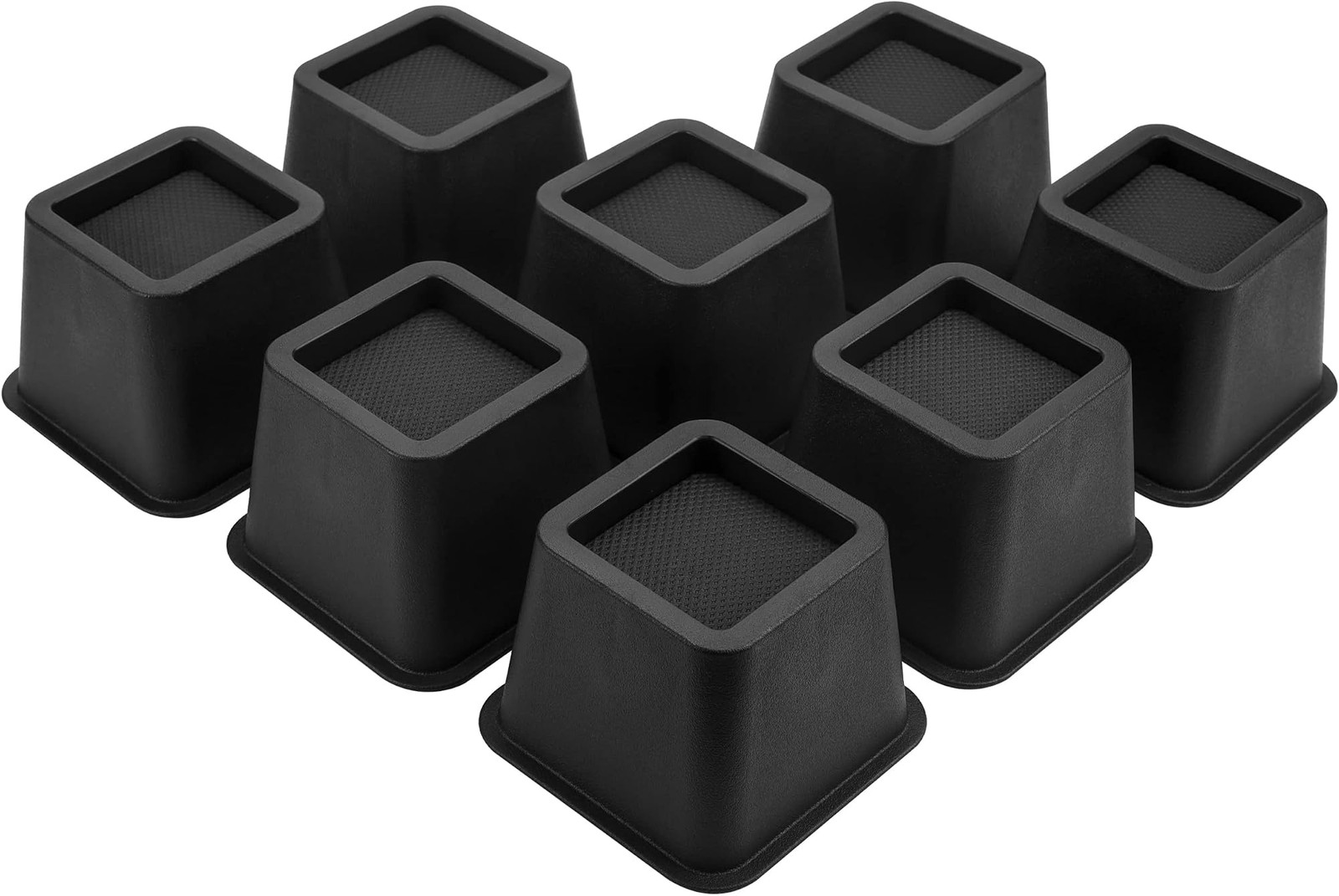 Bed Risers 3 Inch | Heavy Duty Furniture Risers for Twin XL Dorm Frames, Sofa...