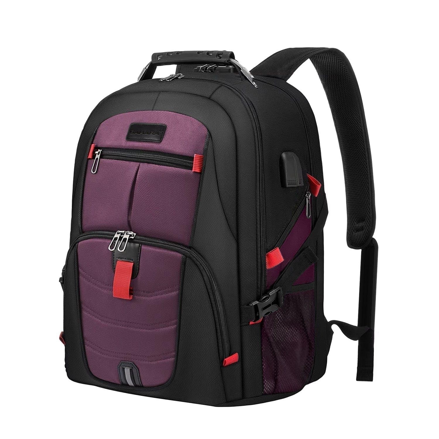 SAHARA - All-in-One Backpack with Anti-Theft lock Fits Laptops up to 17.3", B...