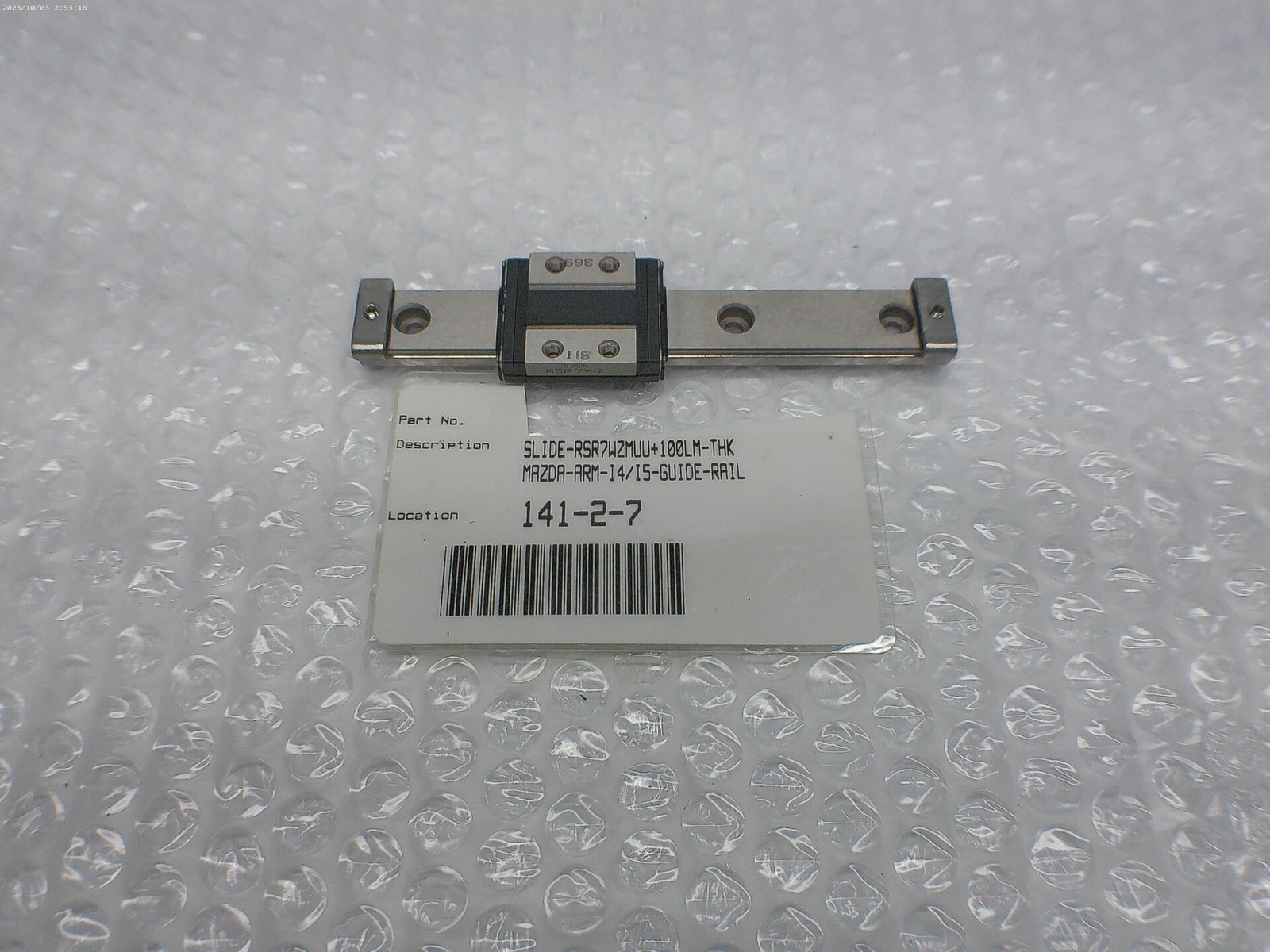 THR RSR7WZ LINEAR GUIDE SLIDER NSNP