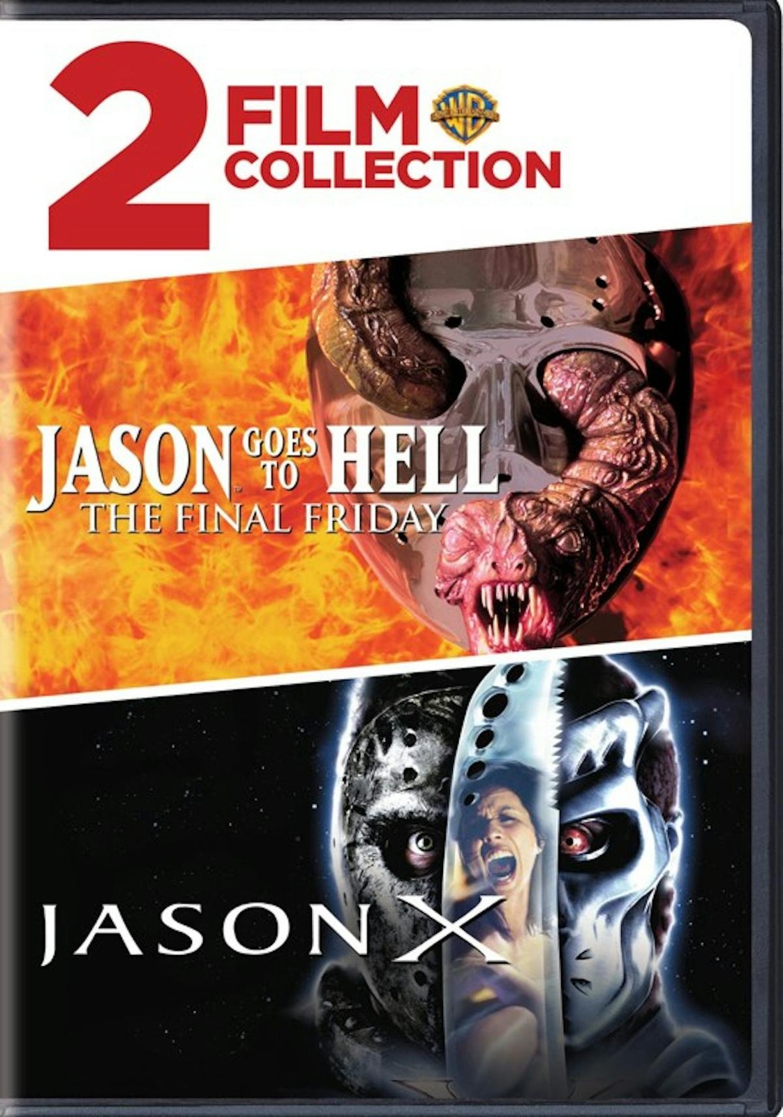Jason Goes to Hell - The Final Friday / Jason X DVD NEW