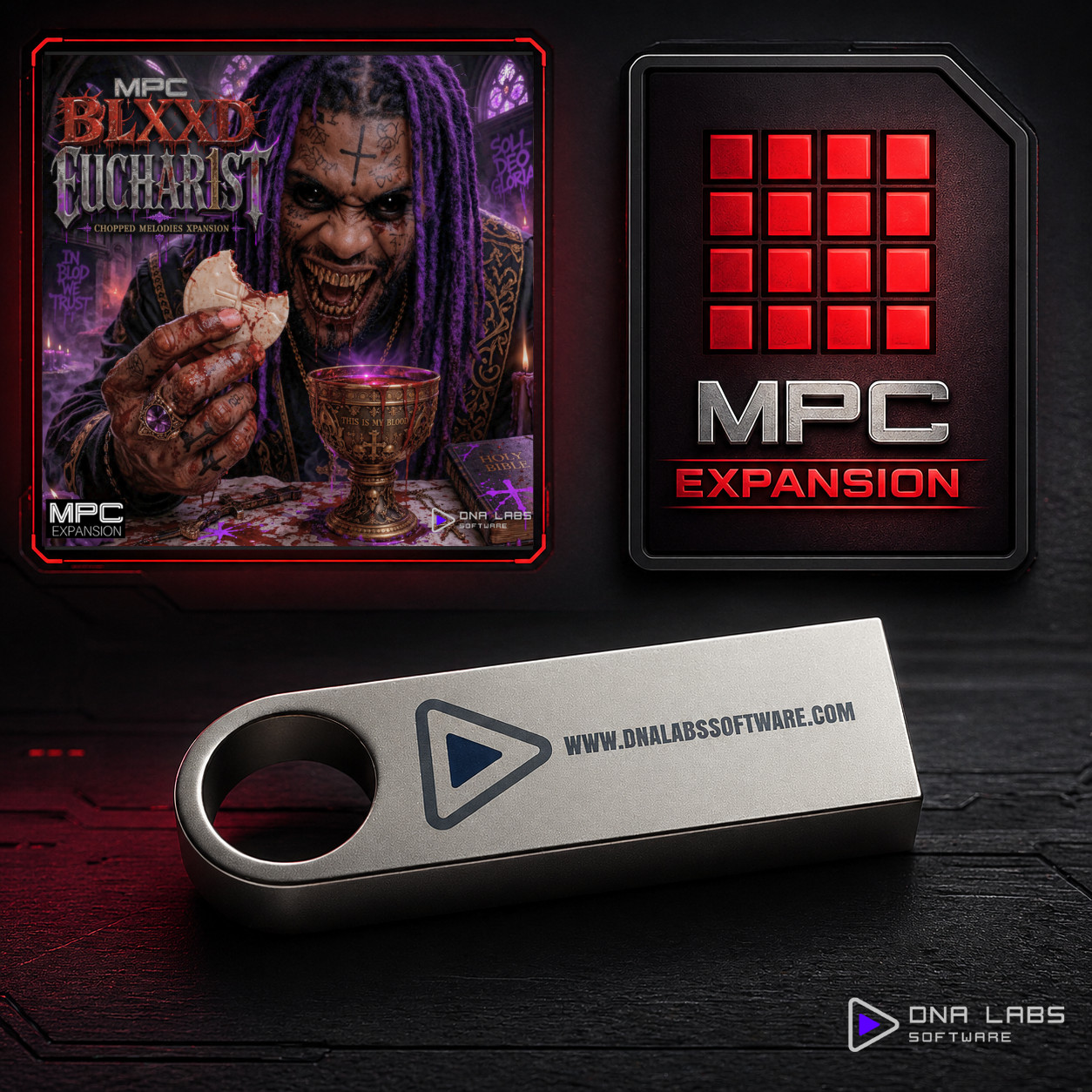 MPC BLXXD EUCHAR1ST – Arps Chopped Melody Expansion - For Standalone & Software