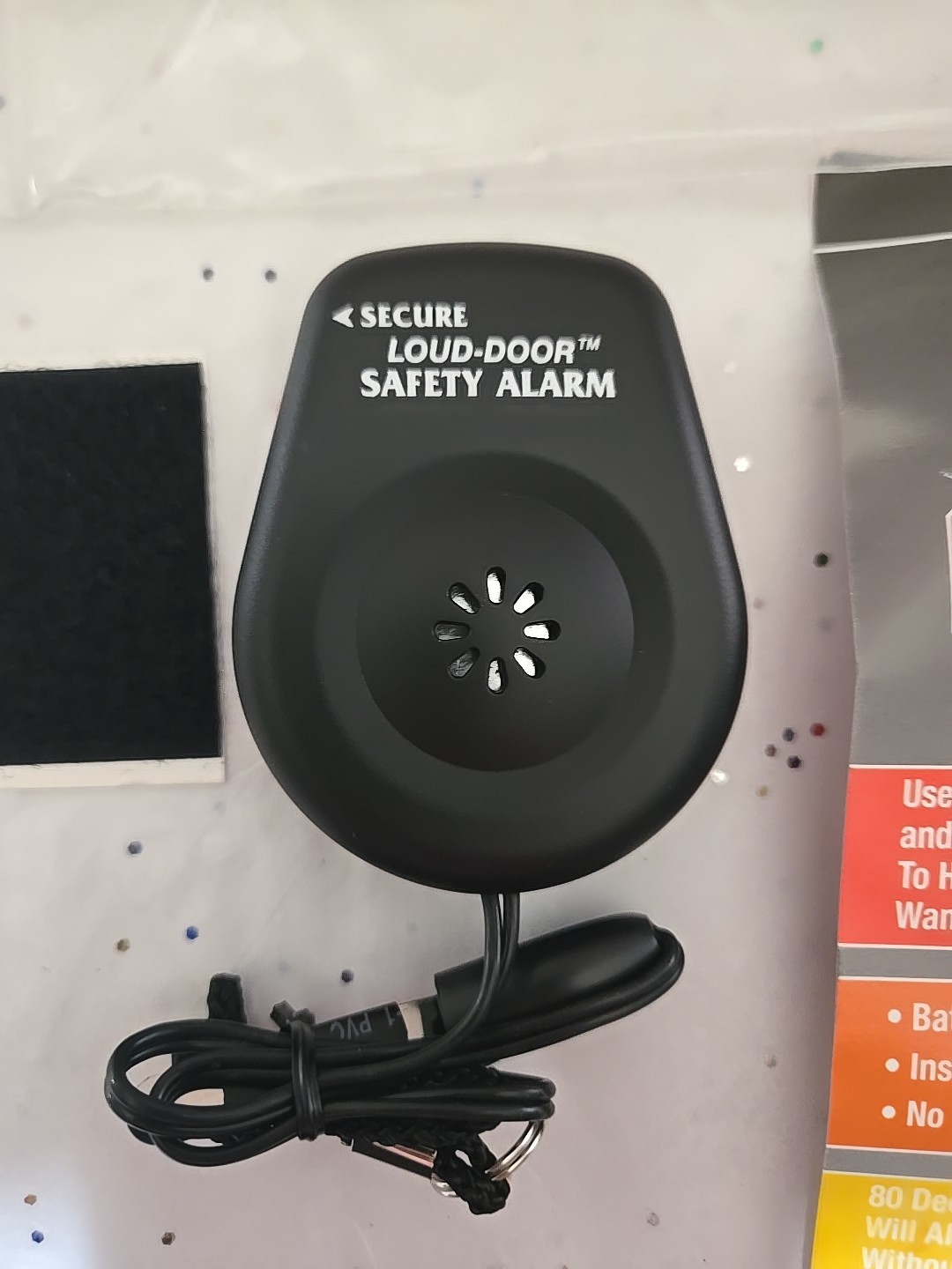 Loud-door Resident Safety Alarm By Secure Model #SLD-1 Residential Care New Open