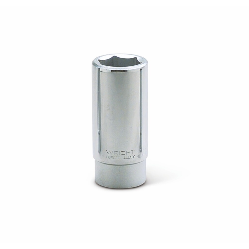 Wright Tool 6524 3/4" Drive Chrome Deep Socket 6 Point SAE 3/4"