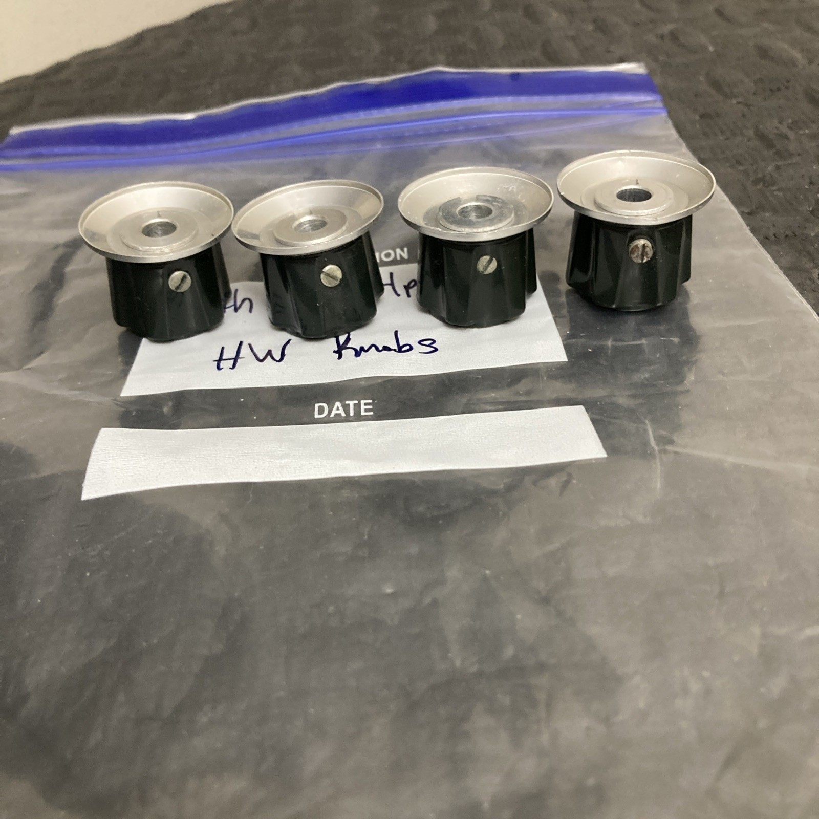 Heathkit Knobs For SB or HW 4pcs Black