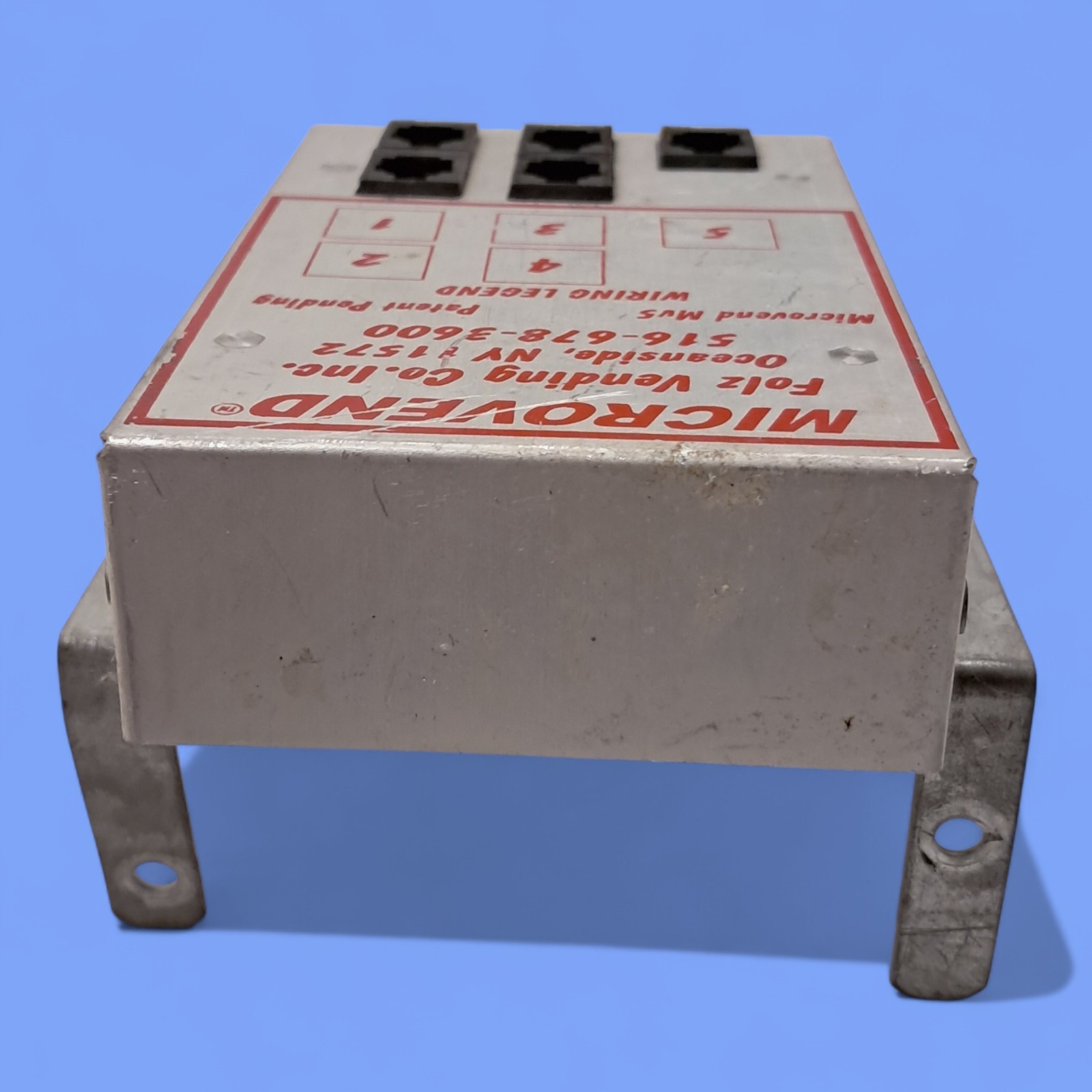 MicroVend Countertop Vending Machine MV5 Replacement Part "Red Print"