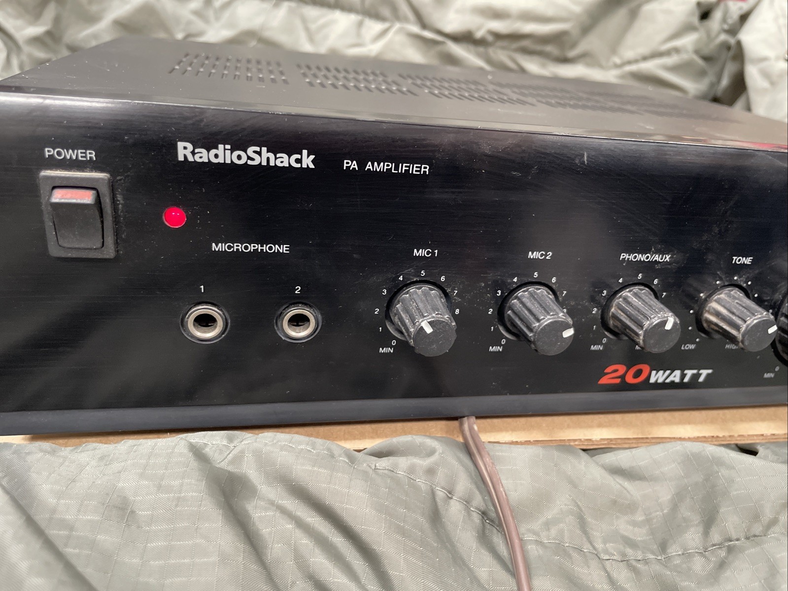 RadioShack MPA-40 20 Watt PA System Amplifier Tested And Working Excellent Shape