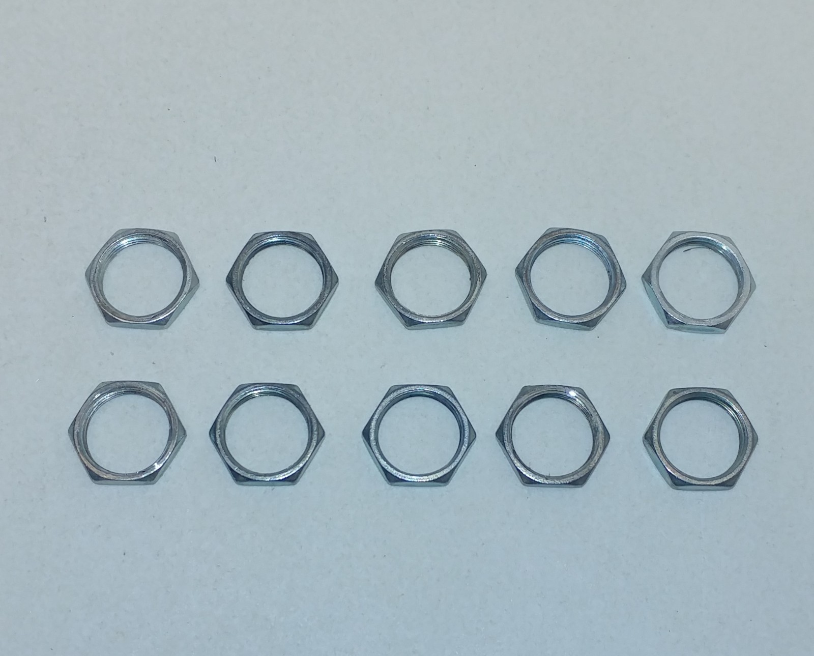 10x Ten 1/2" Toggle Switch Nuts Other Switches Secure Retaining Nut Replacement
