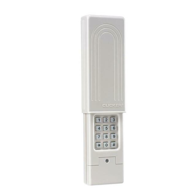 Chamberlain KLIK2U-P2 Universal Wireless Garage Door Keypad - White