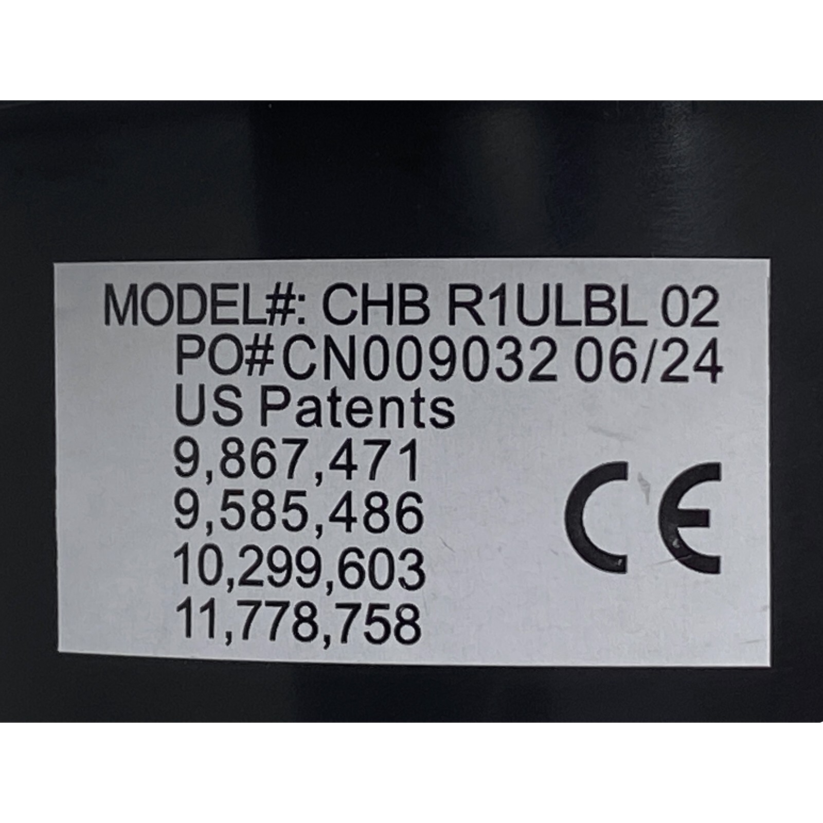 Raffel Systems CHB R1ULBL 02 Theater Cup Holder for Power Recliner Lift Chairs