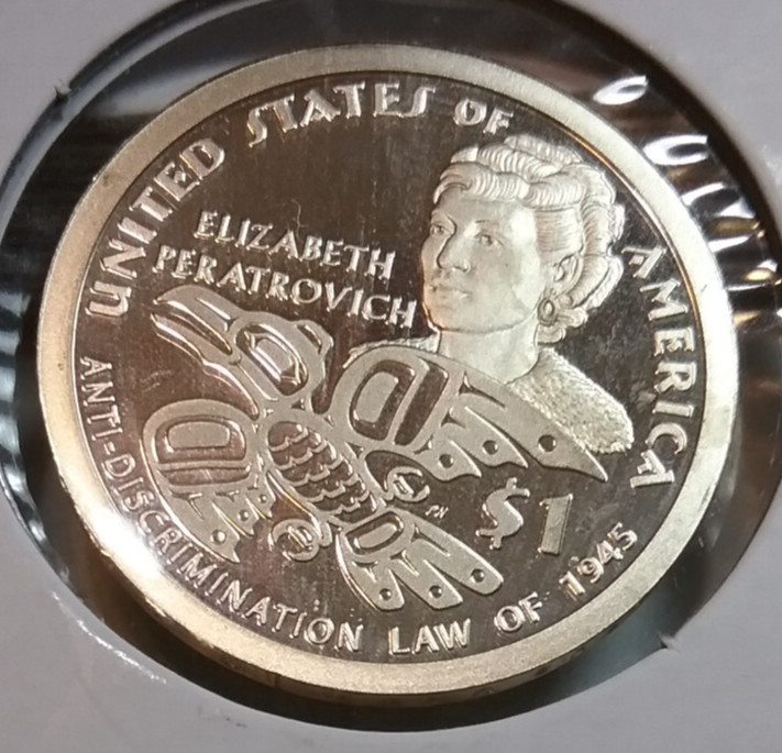 2020 Native American Sacagawea S Dollar - Proof - Elizabeth Peratrovich