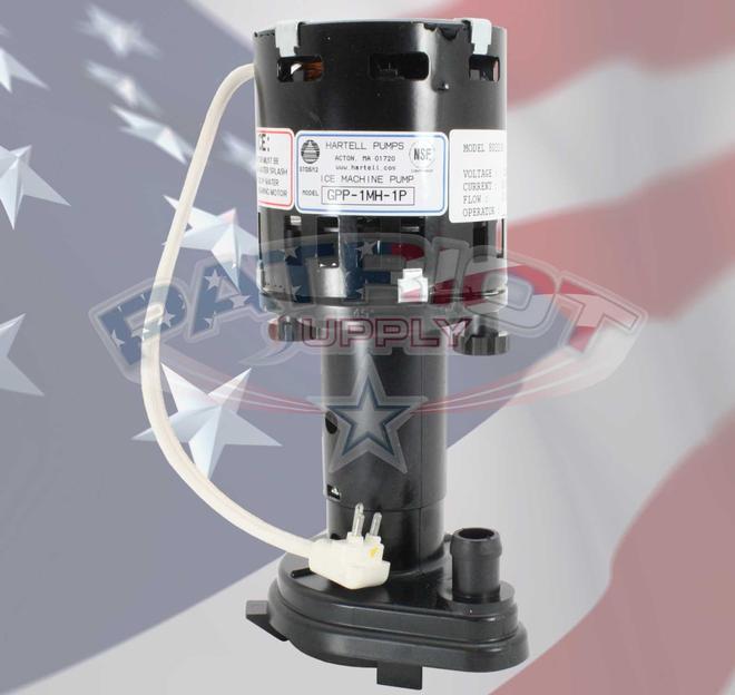 Hartell GPP-1MH-1P 803338 Ice Machine Water Pump For Ice-O-Matic 9161076-01