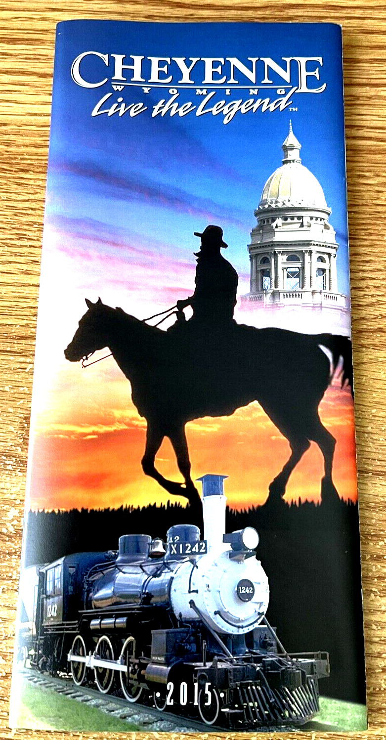 Cheyenne Wyoming 2015 Vacation Travel Insider’s Guide Info Brochure