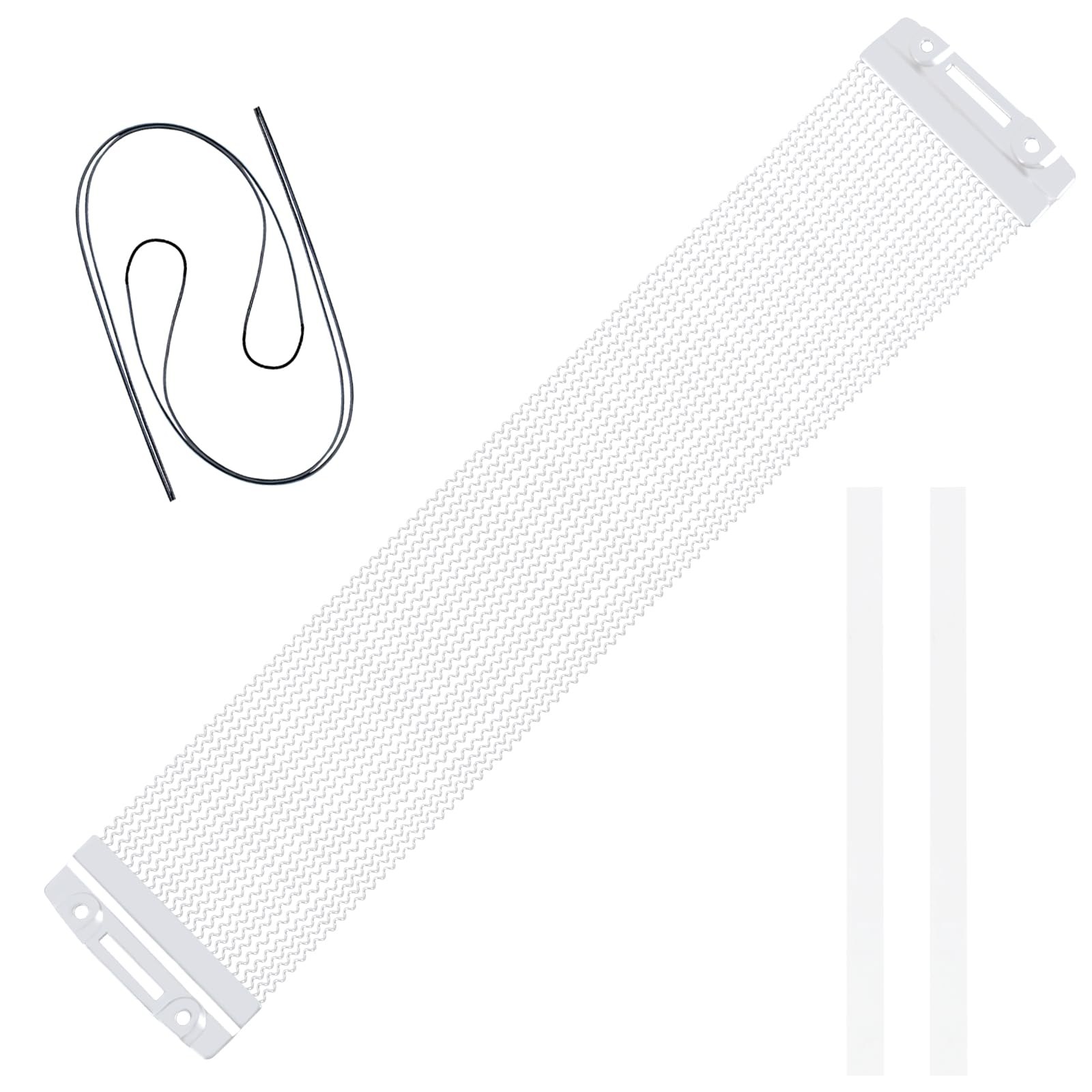 EASTROCK Snare Drum Wires Wire Wire-24 Strand 14 Inch, silver