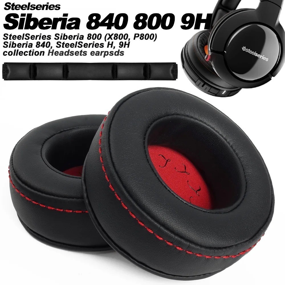 Headphone Earpad Cushion Cover For SteelSeries Siberia 800 840 X800 P800 H 9H