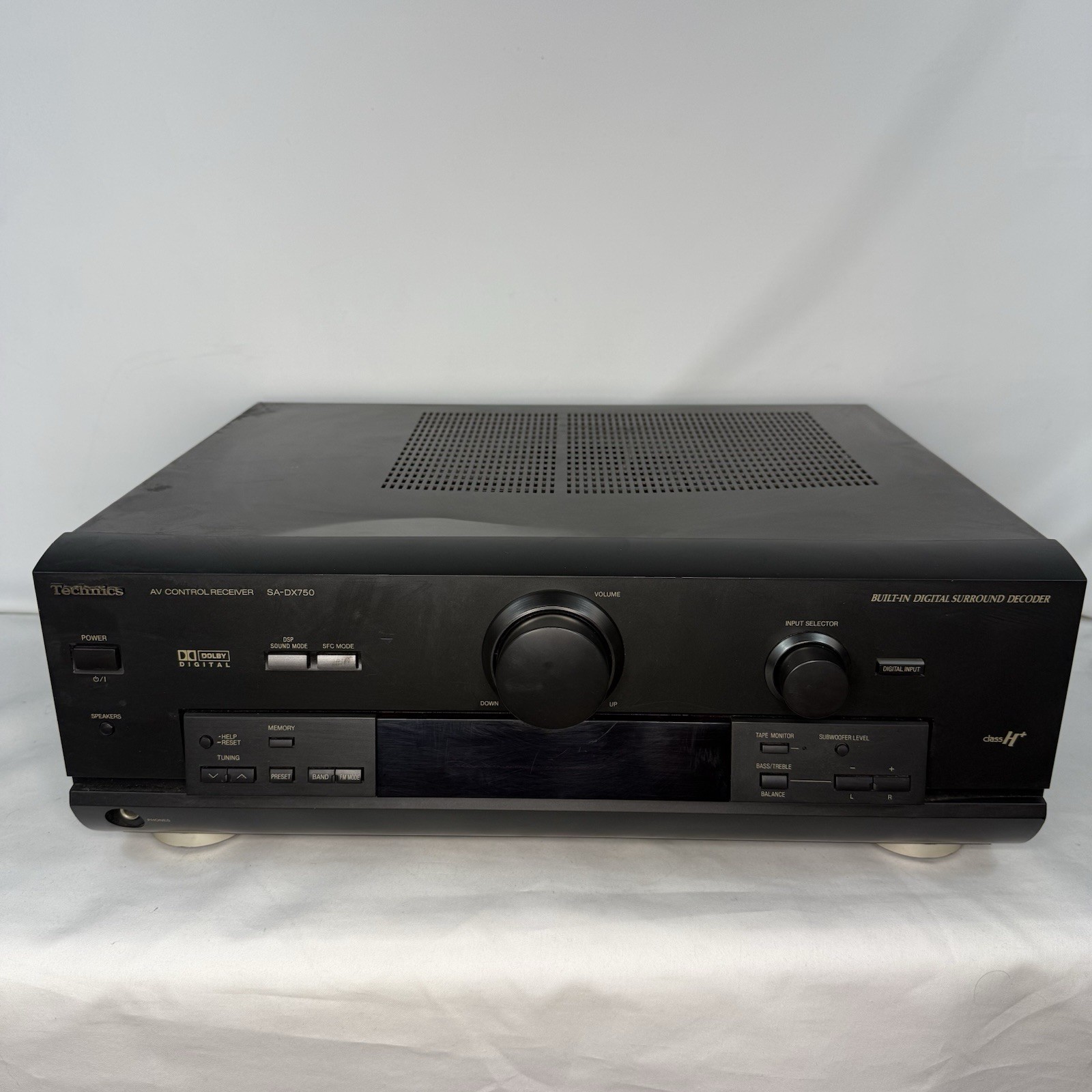 Technics SA-DX750 AM/FM Stereo AV Receiver Tested Works