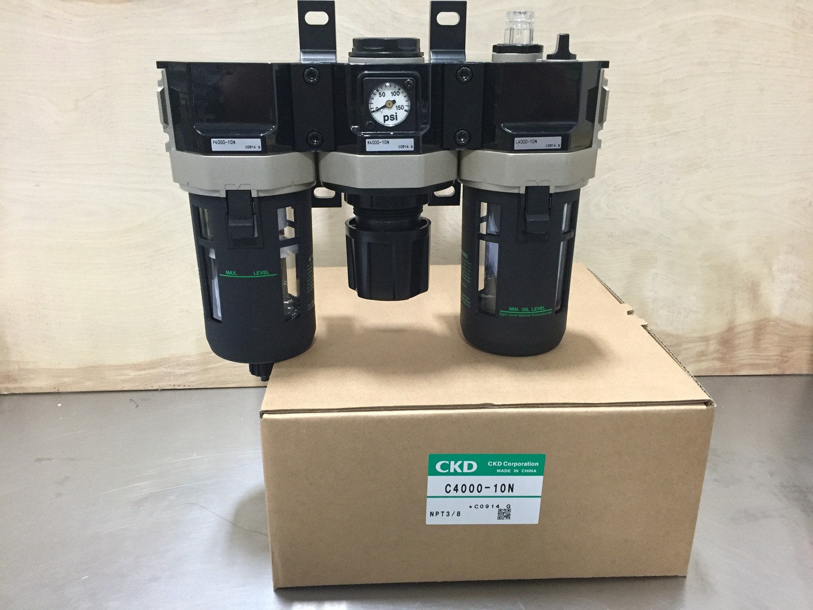 CKD Filter Regulator Lubricator C4000-10N can be used in place of C4000-10N-W