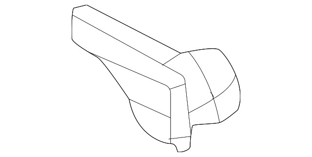 Genuine Mitsubishi Lower Extension 5228A762