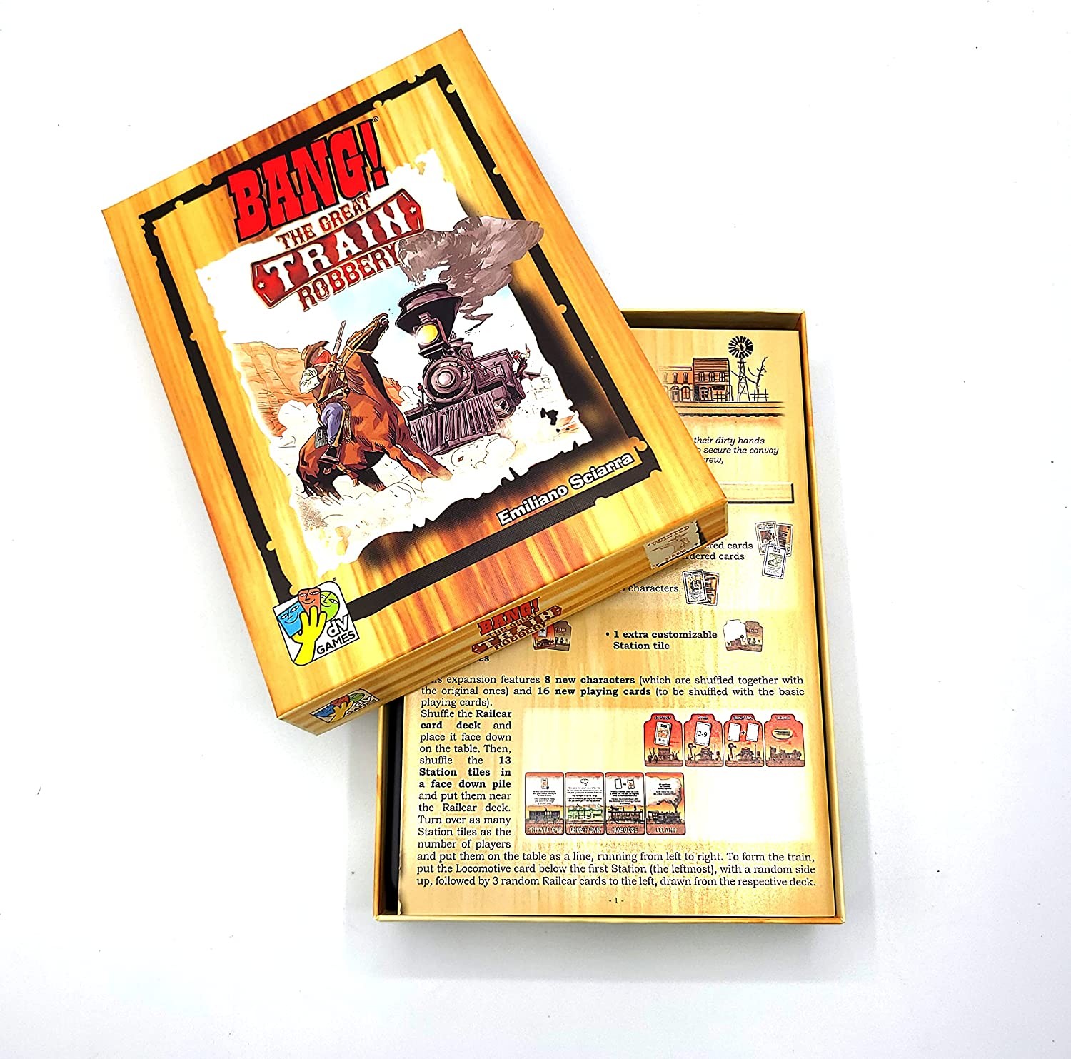 Bang The Great Train Robbery Card Game