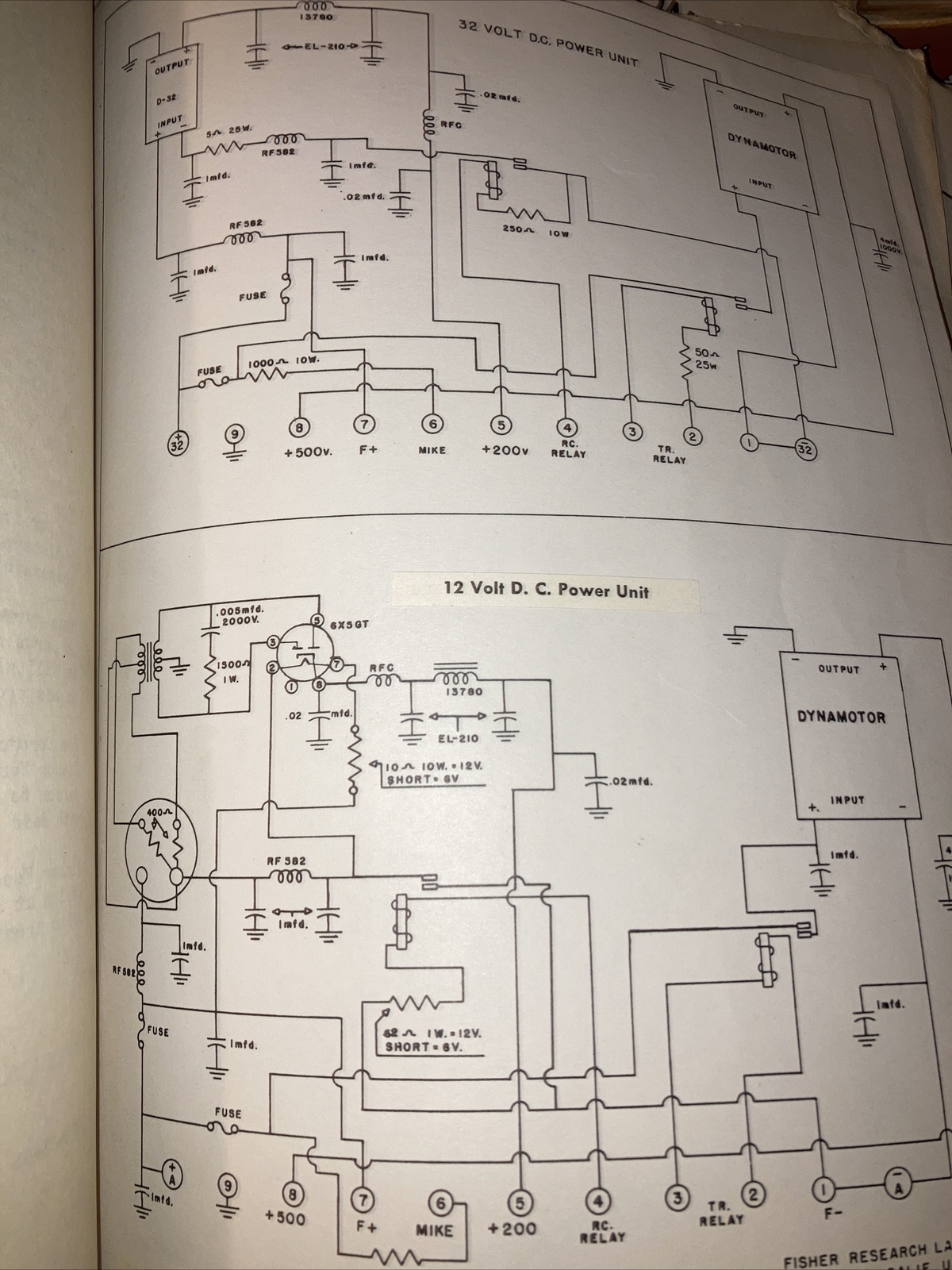 Marine Radio Telephone SKIPPER “45” Instructions Fisher Research Laboratory Inc