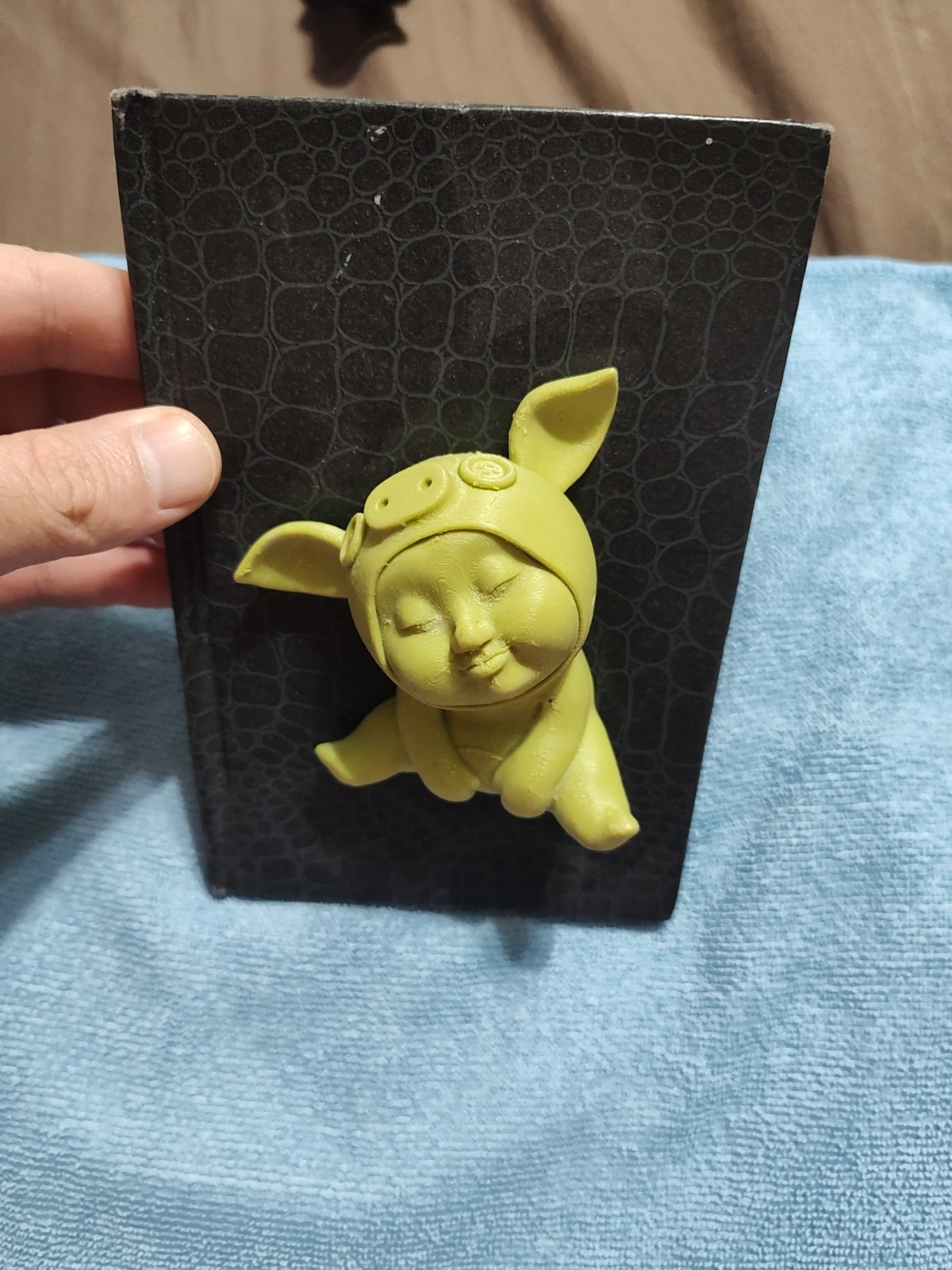 Vintage - 3D Whimsical Creature Diary Notebook *SUPER RARE SPENCER'S GIFT STORE*